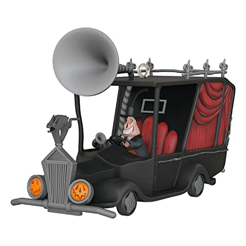 Hallmark Keepsake Christmas Ornament 2023, Disney Tim Burton's The Nightmare Before Christmas Sound The Alarms! with Sound, Gifts for Disney Fans