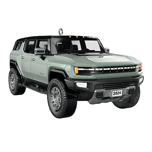 Hallmark Keepsake Christmas Ornament 2023, 2024 GMC Hummer EV 2023 Metal, Gifts for Car Collectors,