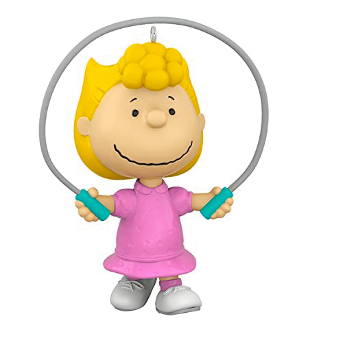 Hallmark Keepsake Christmas Ornament 2023, The Peanuts Gang, Jump-Roping Sally, Gifts for Peanuts Fans