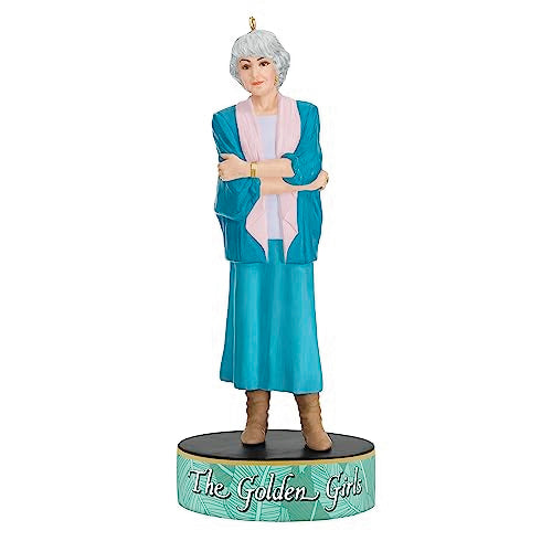 Hallmark Keepsake Christmas Ornament 2023, The Golden Girls Dorothy Zbornak Ornament with Sound, TV Show Gifts