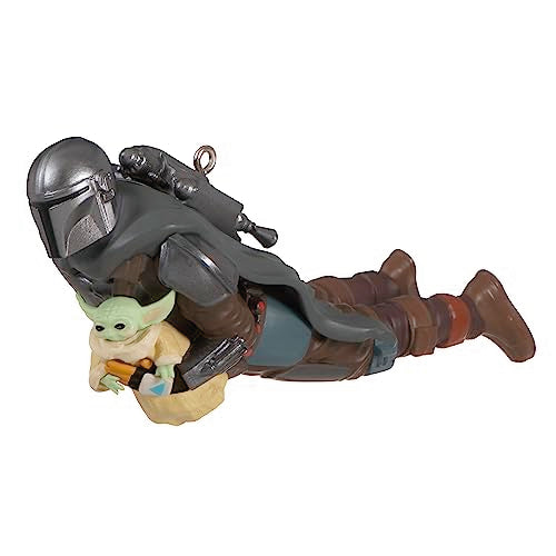 Hallmark Keepsake Christmas Ornament 2023, Star Wars: The Mandalorian Grogu's Jetpack Adventure, Gifts for Star Wars Fans
