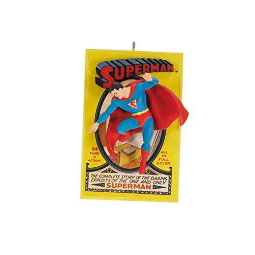 Hallmark Keepsake Christmas Ornament 2023, DC 85th Anniversary, Superman Ornament, Super Hero Gifts