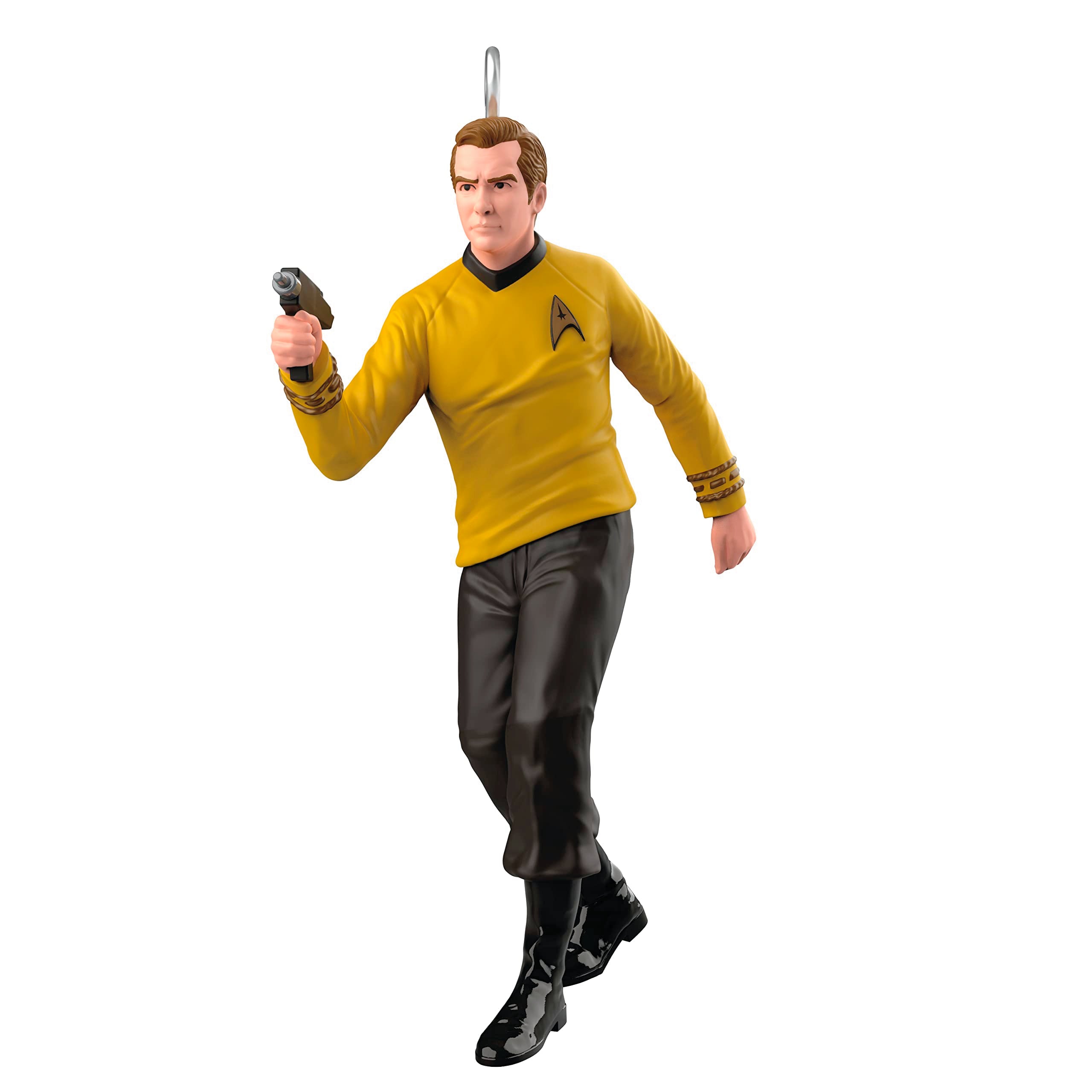 Hallmark Keepsake 1.69" Miniature Christmas Ornament 2023, Star Trek Captain Kirk Mini, Gifts for Trekkies