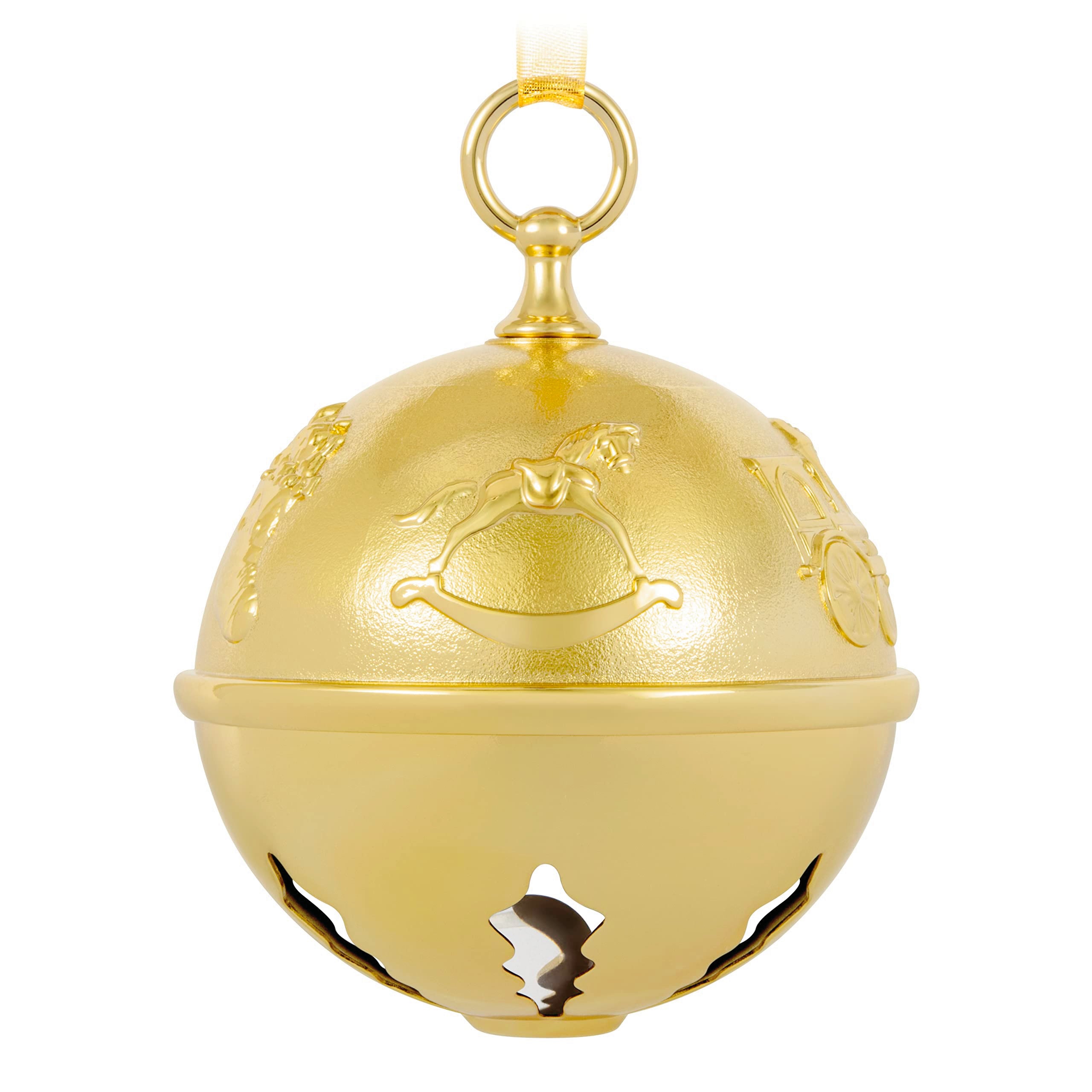 Hallmark Keepsake Christmas Ornament 2023, 50th Anniversary Ring in The Season Special Edition Metal Bell