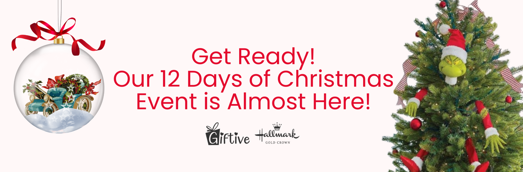 🎄 Unbox the Magic! Your Invitation to Giftive Hallmark Gold Crown 12 Days of Christmas Celebration!