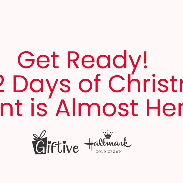 🎄 Unbox the Magic! Your Invitation to Giftive Hallmark Gold Crown 12 Days of Christmas Celebration!