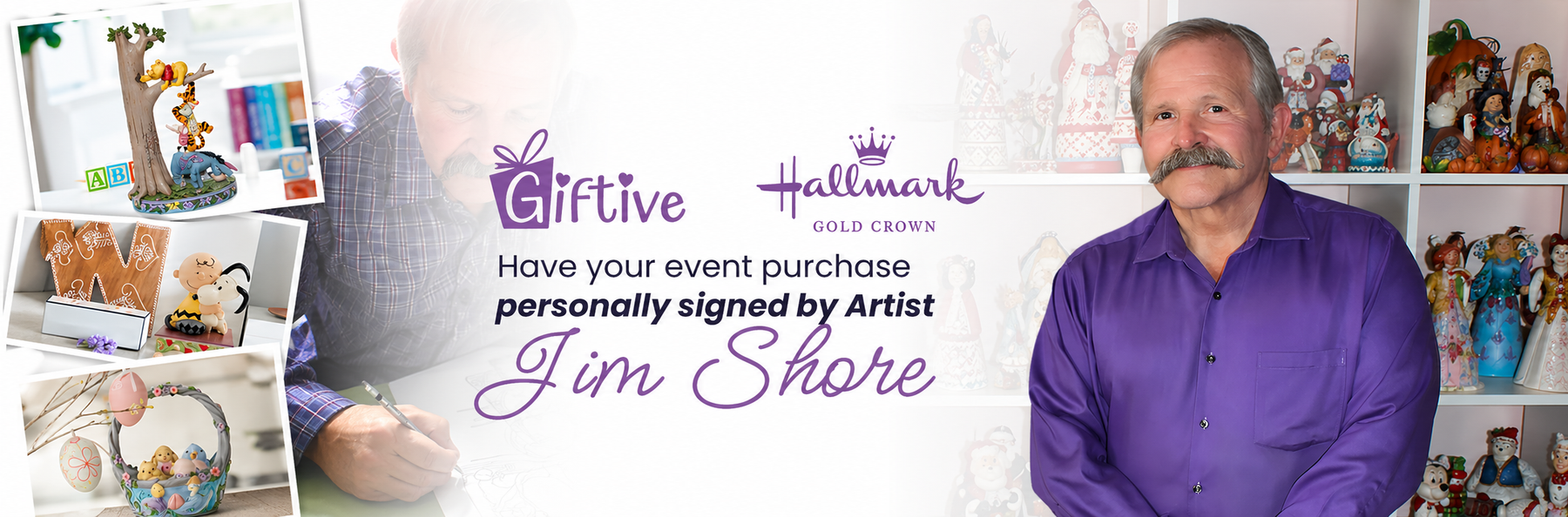 Get Ready for the Jim Shore Signing Event at Giftive Hallmark Gold Crown!