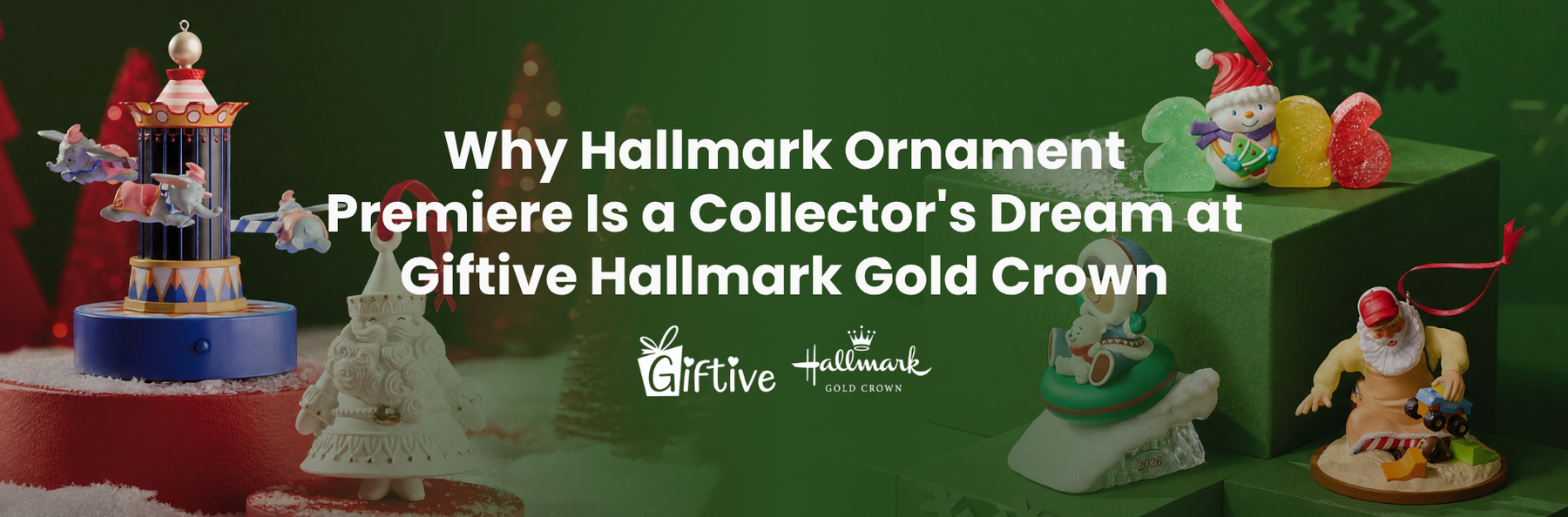 Why Hallmark Ornament Premiere Is a Collector's Dream at Giftive Hallmark Gold Crown