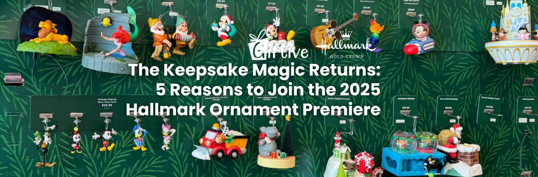 5 Reasons to Join the 2025 Hallmark Ornament Premiere