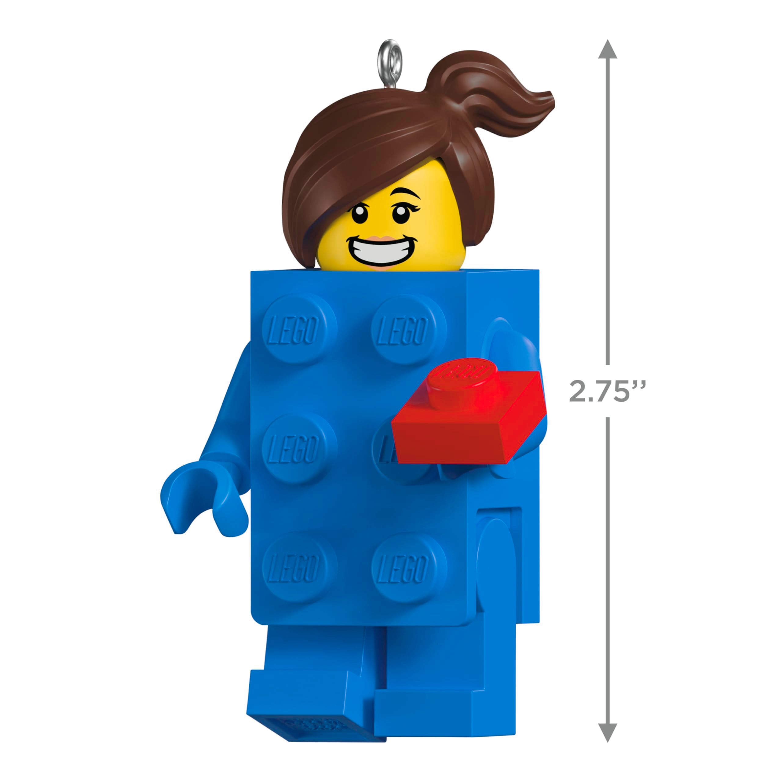 Brick Suit Girl Lego Minifigure 2025 Hallmark Keepsake Ornament