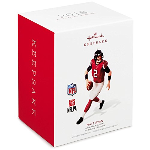 Hallmark Football Legends Atlanta Falcons Matt Ryan Ornament Keepsake-Ornaments Sports & Activities,City & State