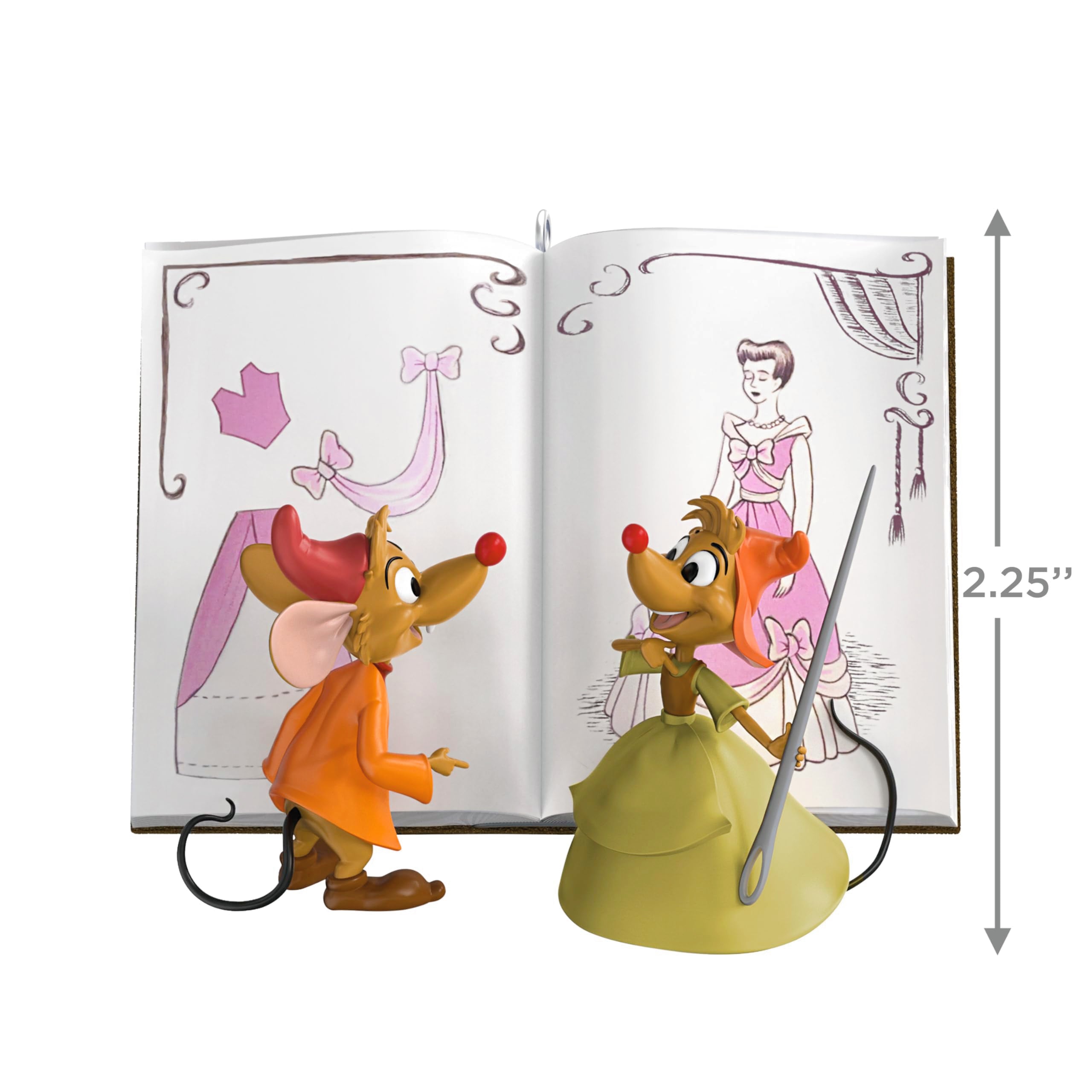 Hallmark Keepsake Christmas Ornament 2025, Disney Cinderella We Can Do It!, Gifts for Disney Fans