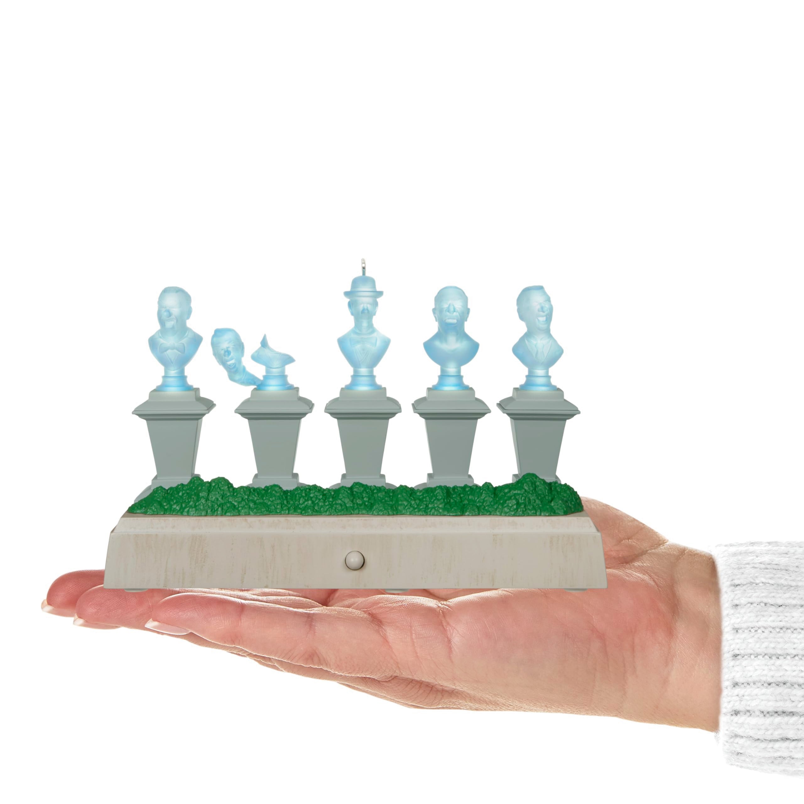 The Singing Busts, The Haunted Mansion 2025 Hallmark Keepsake Christmas Ornament