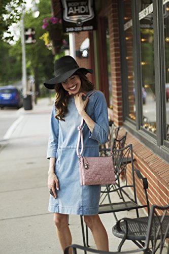 WEAVE CROSSBODY BLACK