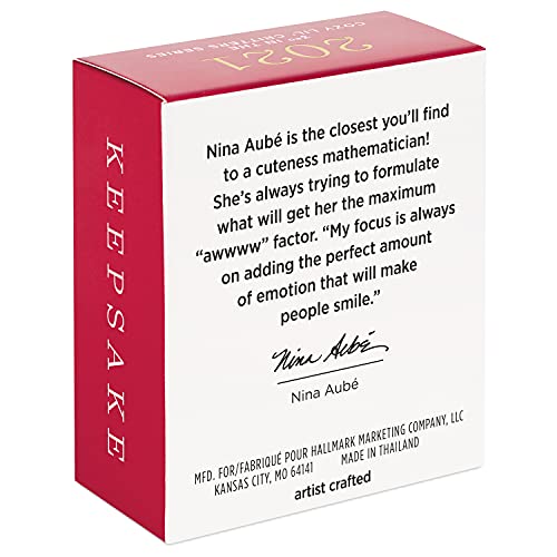 Hallmark Keepsake 1.2" Miniature Christmas Ornament 2021, Cozy Lil' Critters Bird, Mini