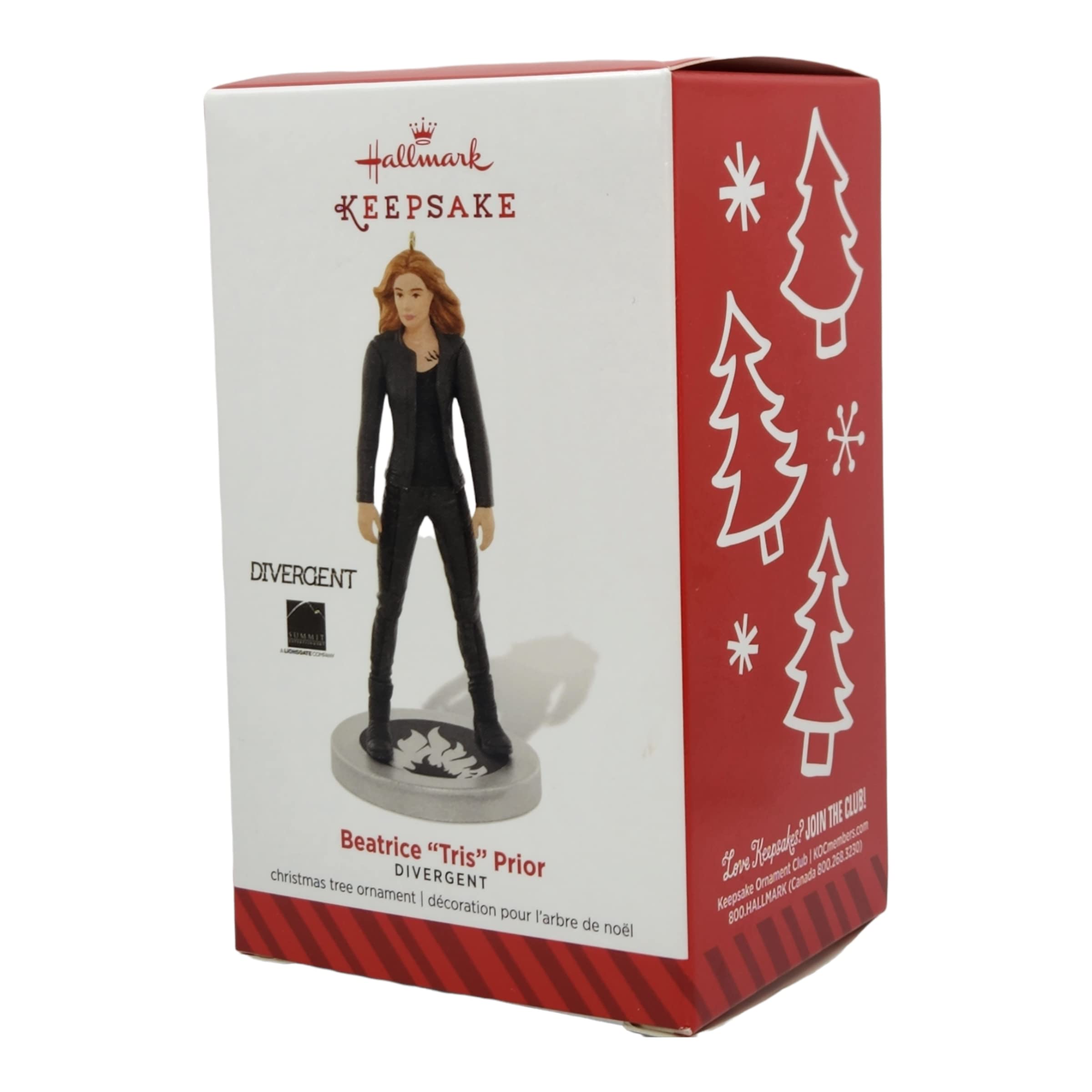 Hallmark Beatrice Tris Prior Divergent 2014 Keepsake Ornament