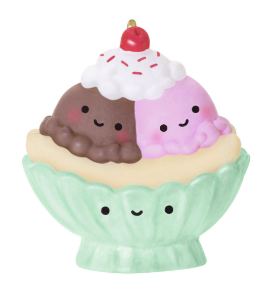 Two Scoops of Fun 2025 Mini Hallmark Christmas Ornament