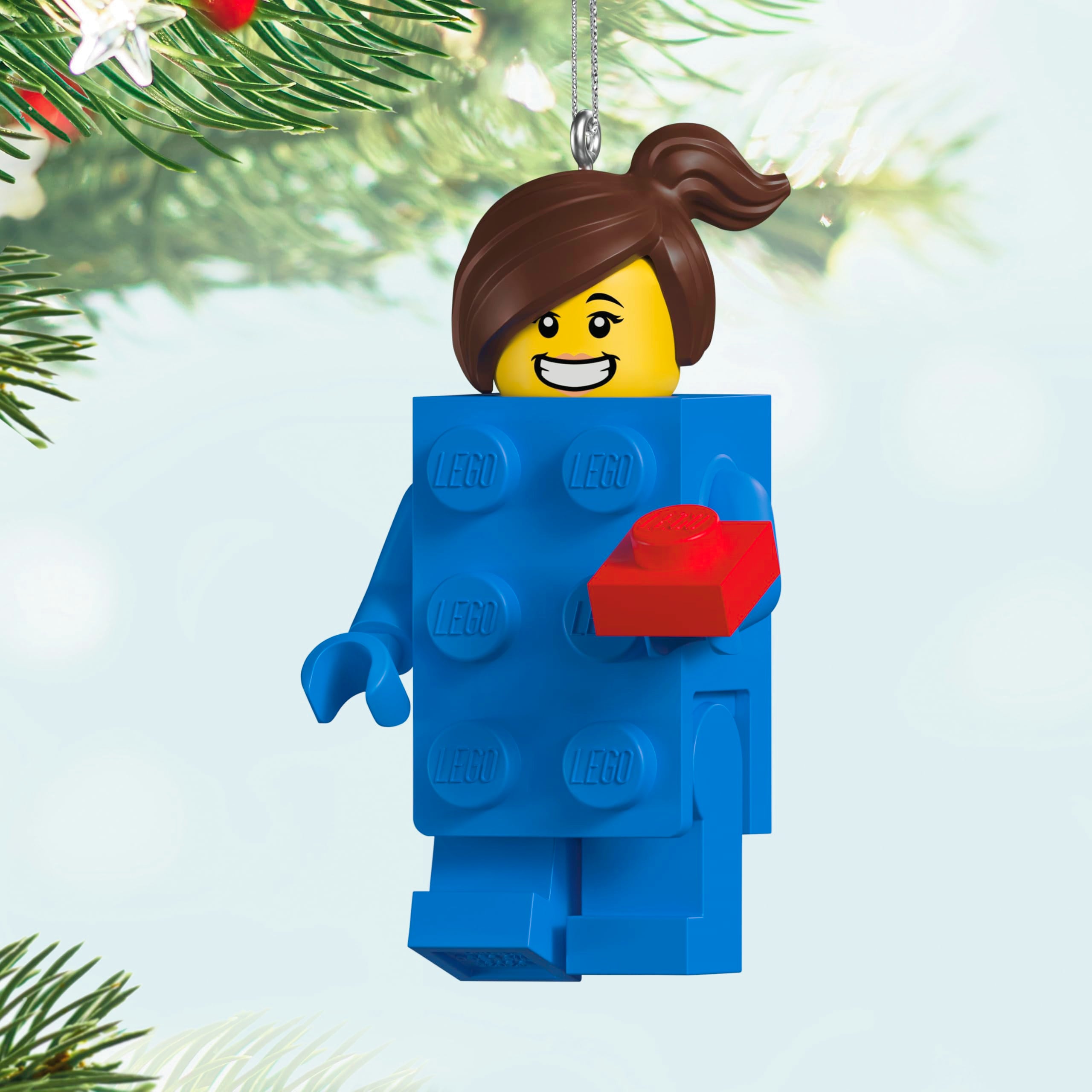 Brick Suit Girl Lego Minifigure 2025 Hallmark Keepsake Ornament
