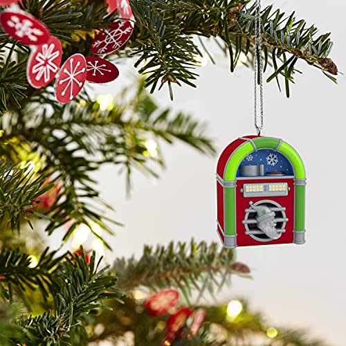 Hallmark Keepsake 1.24" Miniature Christmas Ornament 2021, Mini Junior Jukebox, Musical