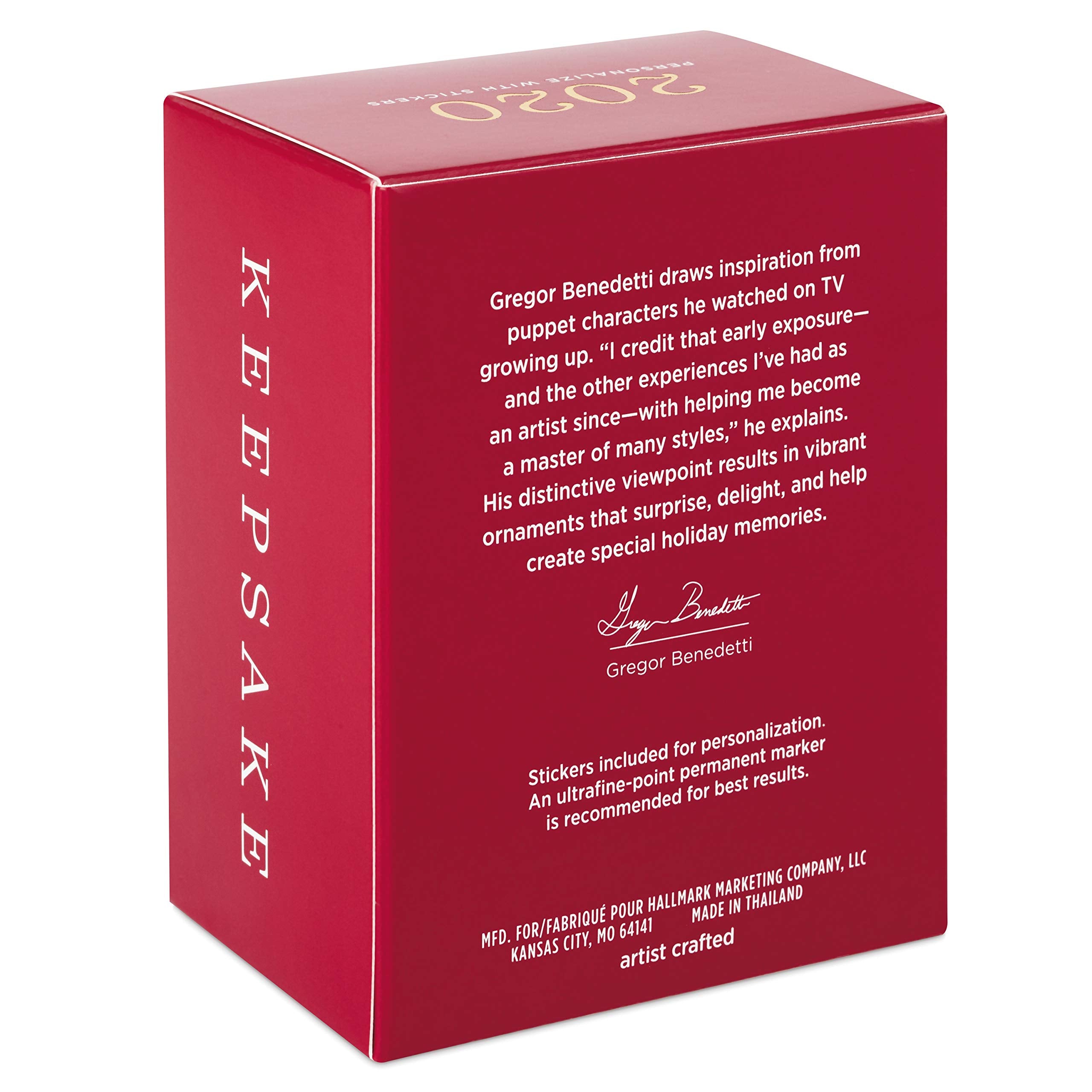 Hallmark Keepsake Christmas Ornament 2020 Year-Dated, Soccer Snowman, DIY Personalized (1299QGO1784)