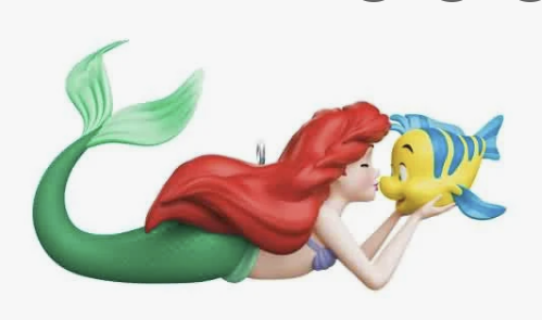 A Fin-tastic Friendship Disney The Little Mermaid 2025 Hallmark Christmas Ornament