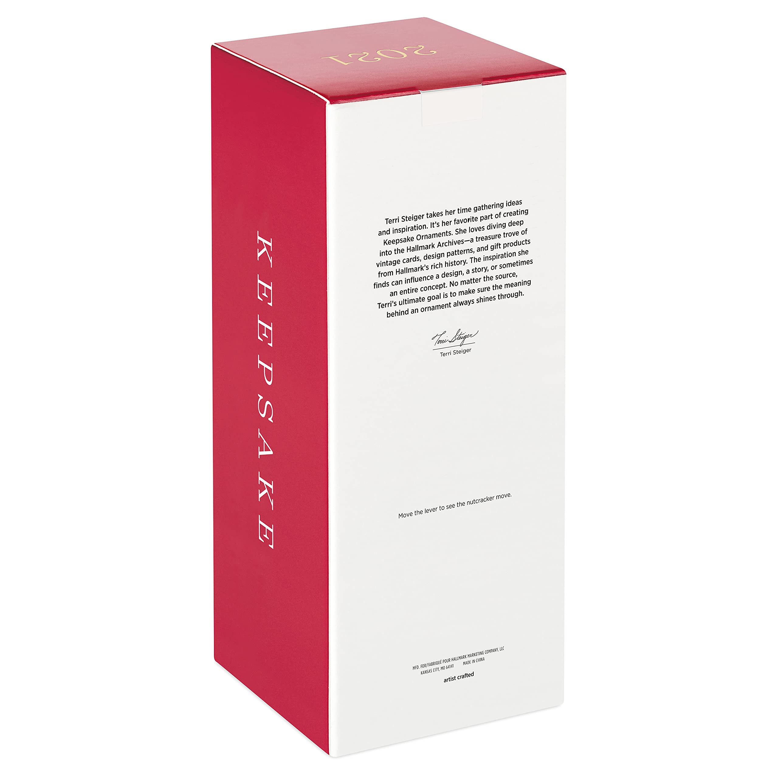 Hallmark Keepsake 2021, Noble Nutcracker Figure, Christmas Decoration