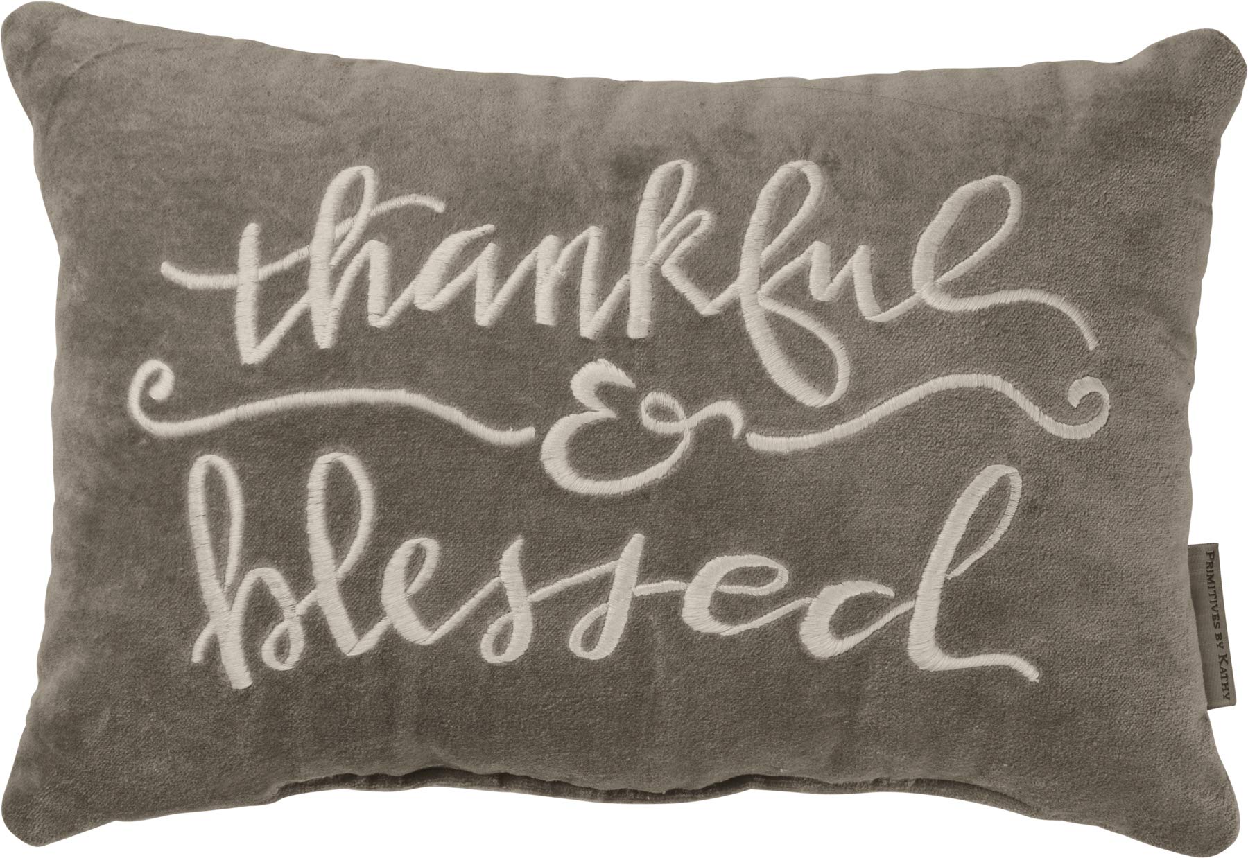 Thankful & Blessed Decorative Pillow