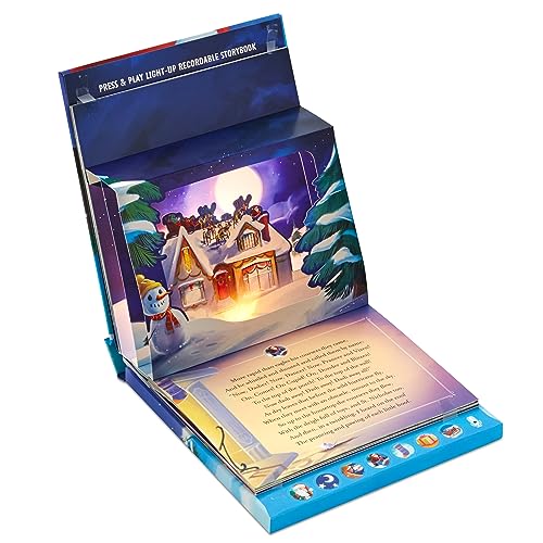 Hallmark The Night Before Christmas Recordable Pop-Up Book with Lights (Gift for Kids and Grandchildren)