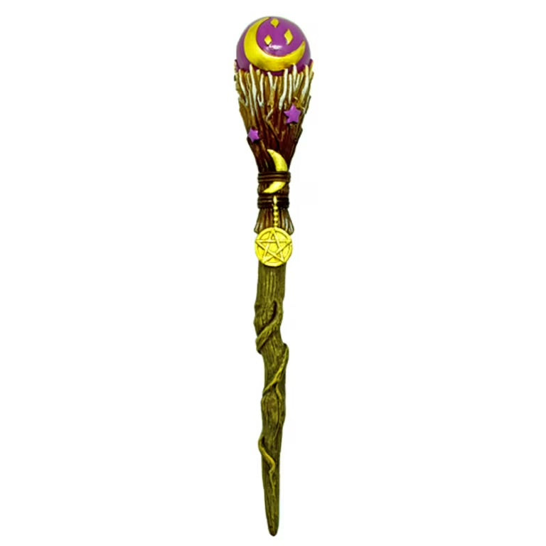 Gem and Moon Magic Wand