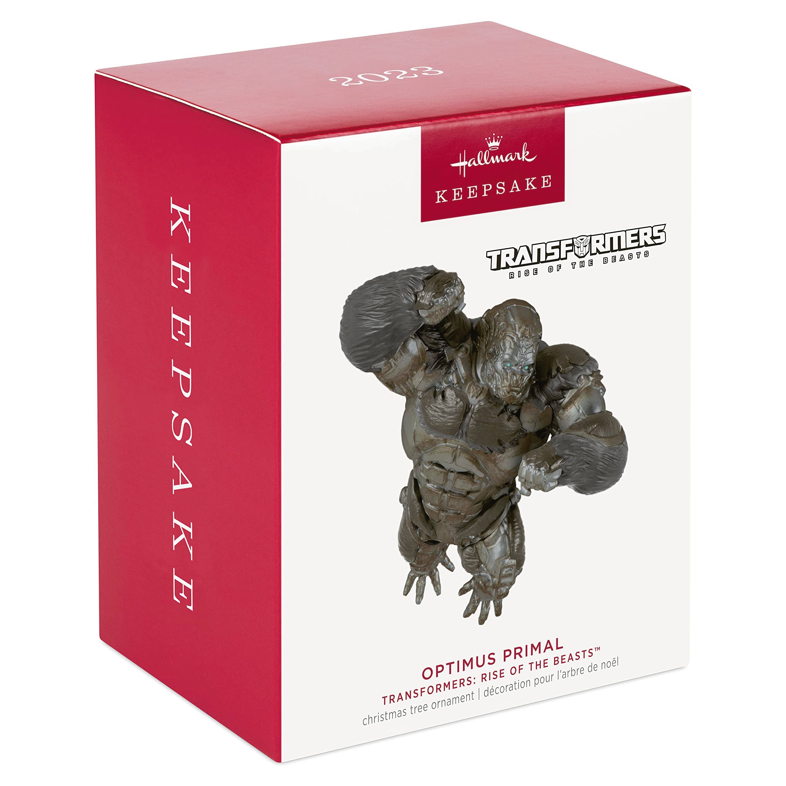 Hallmark Keepsake Christmas Ornament 2023, Transformers: Rise of The Beasts Optimus Primal