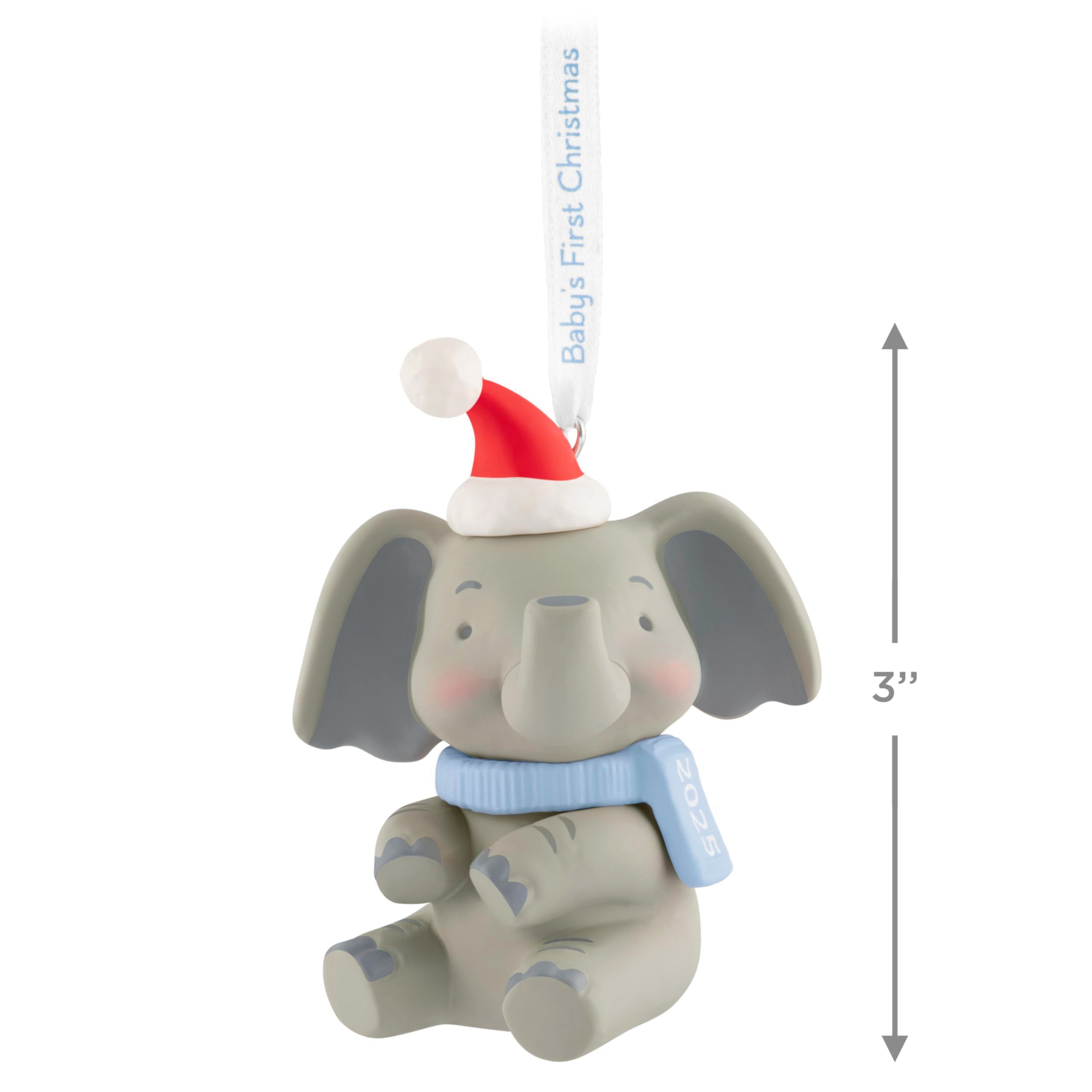 Baby Boy's First Christmas 2025 Hallmark Keepsake Christmas Ornament