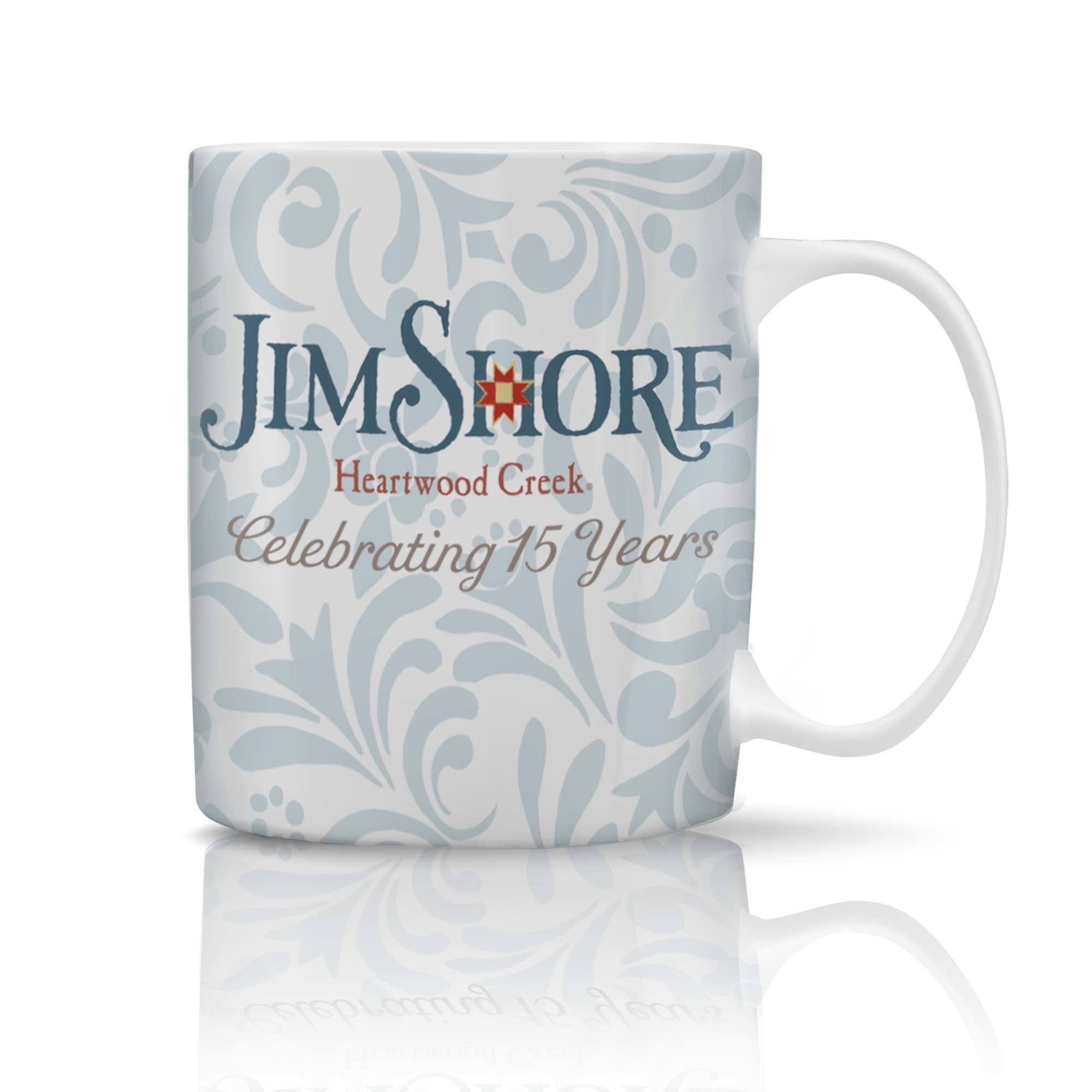 Enesco 15th Anniversary Mug, Multicolor