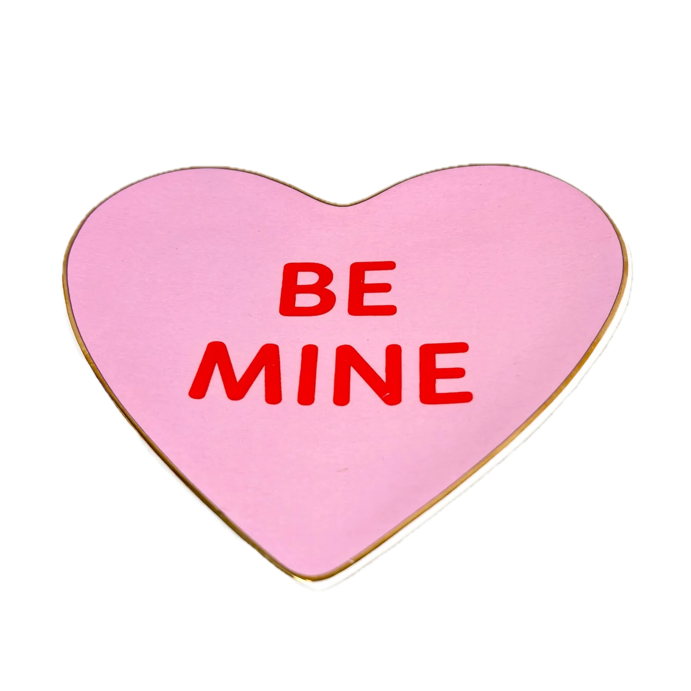 Valentines Day Conversation Heart Trinket Dish, Be Mine