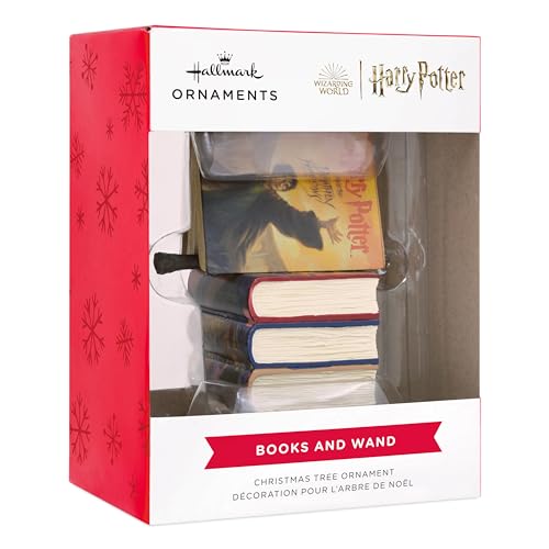 Harry Potter™ Books and Wand Hallmark Ornament