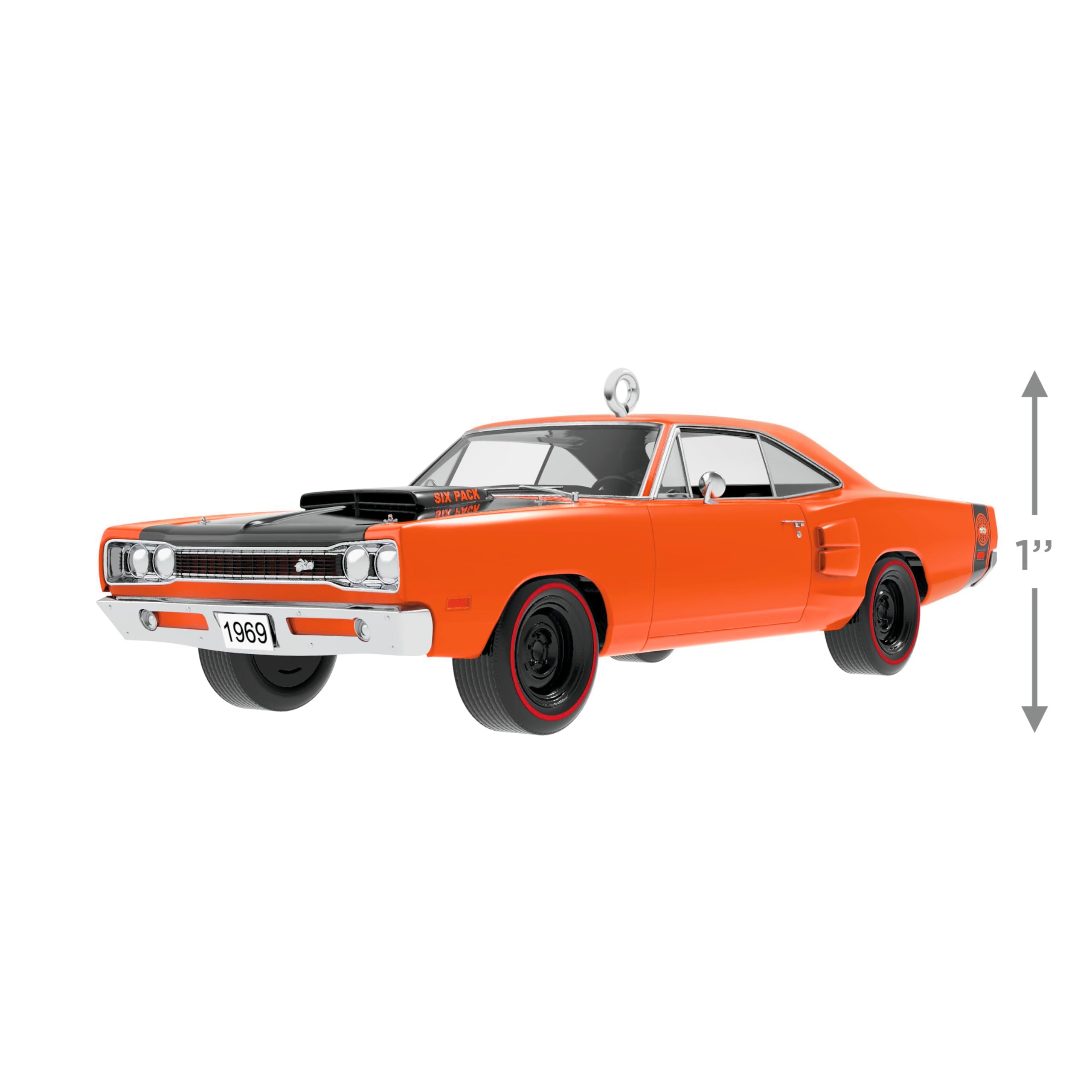 1969 Dodge Super Bee Six Pack Classic American Cars 2025 Hallmark Christmas Ornament