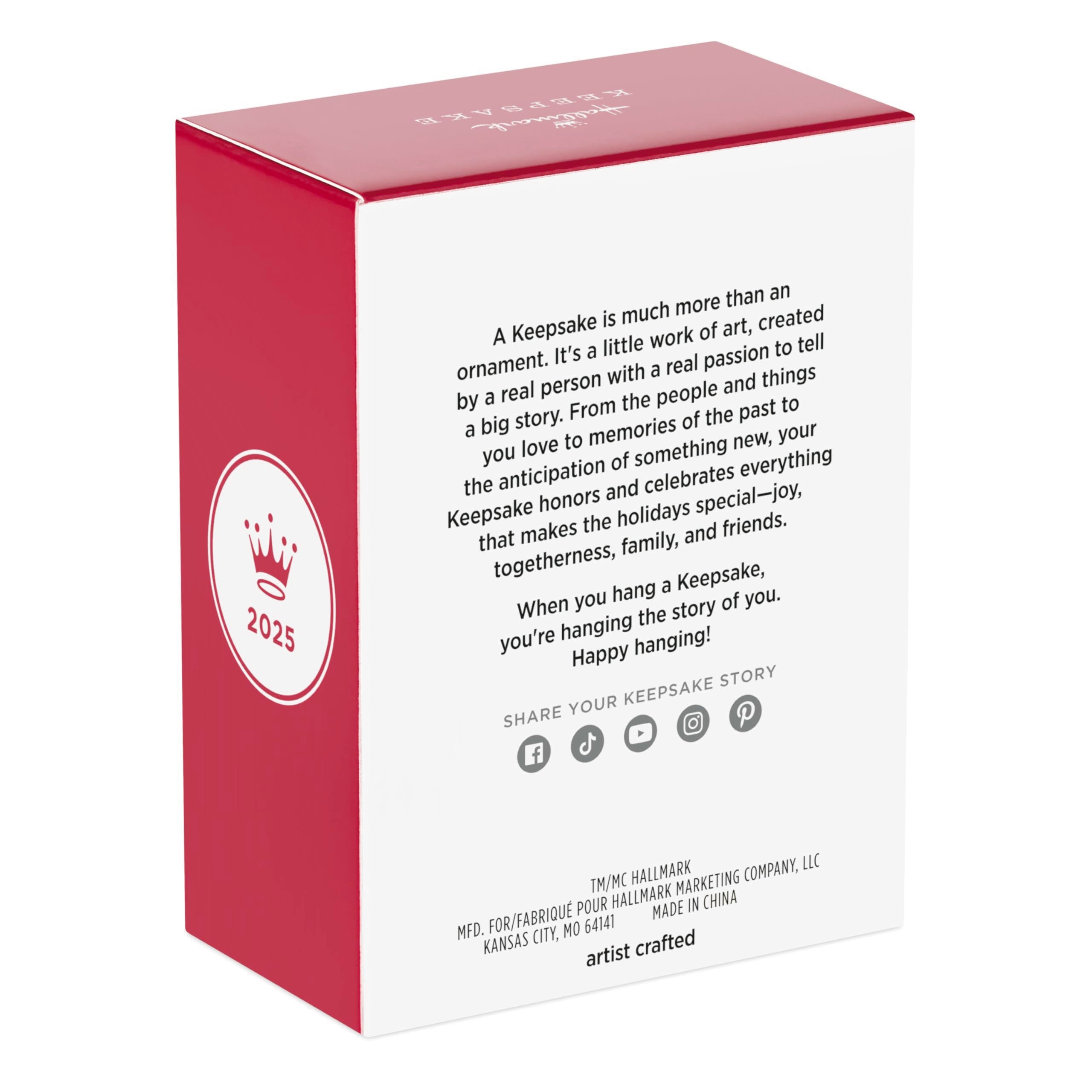 40 Years of Friendship The Golden Girls 2025 Hallmark Christmas Ornament