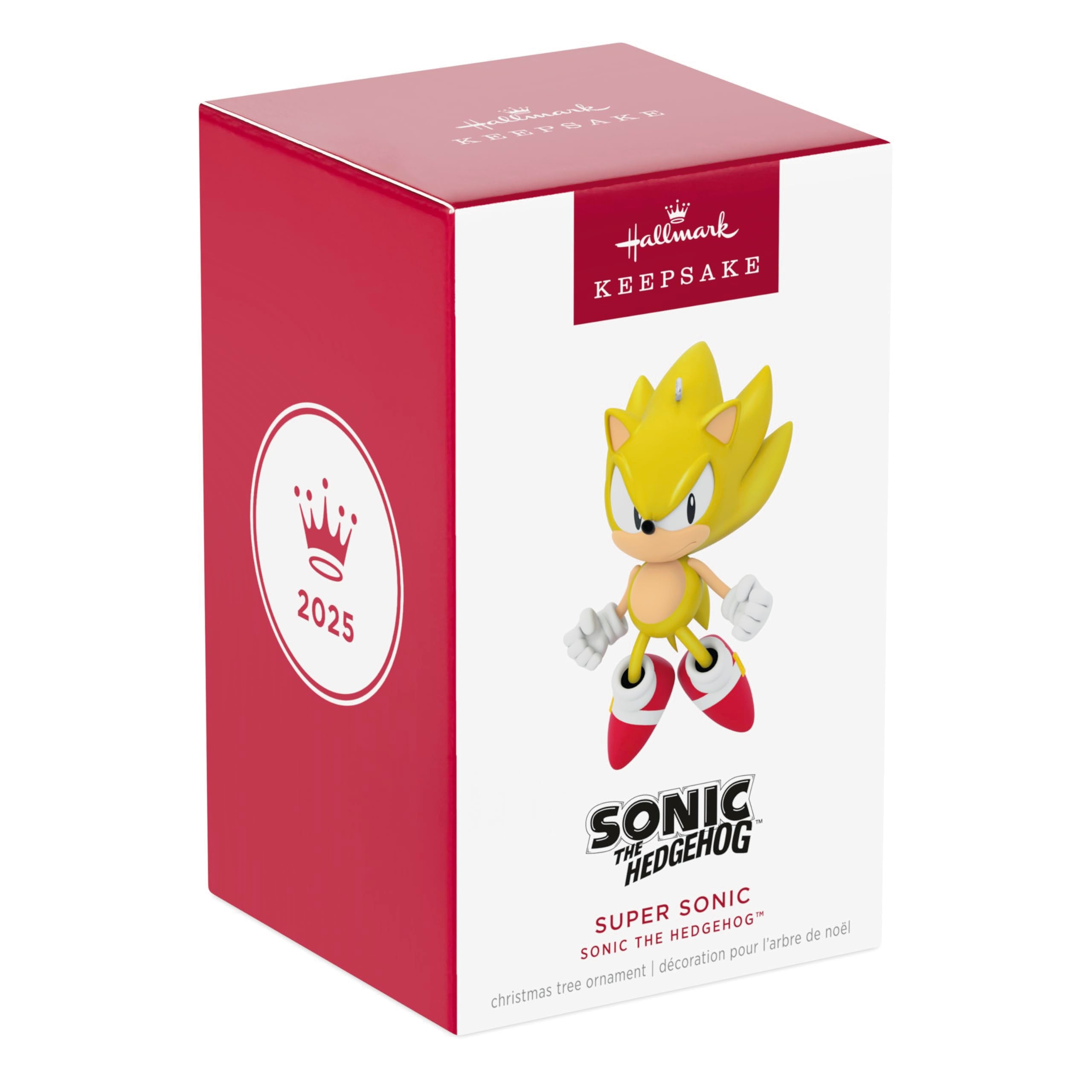 Super Sonic Sonic the Hedgehog 2025 Hallmark Keepsake Christmas Ornament
