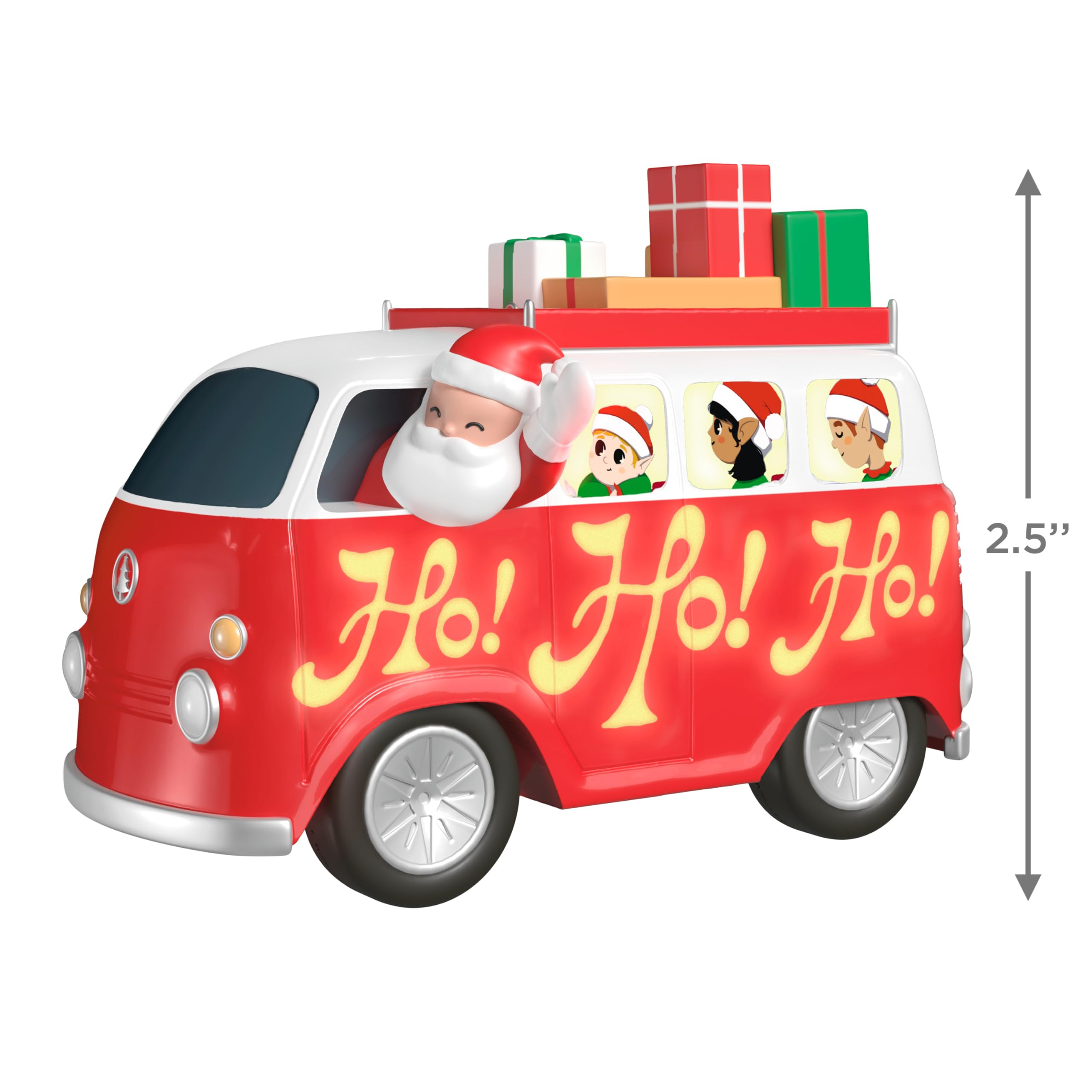 Here Comes Santa Claus, 2025 Hallmark Keepsake Christmas Ornament