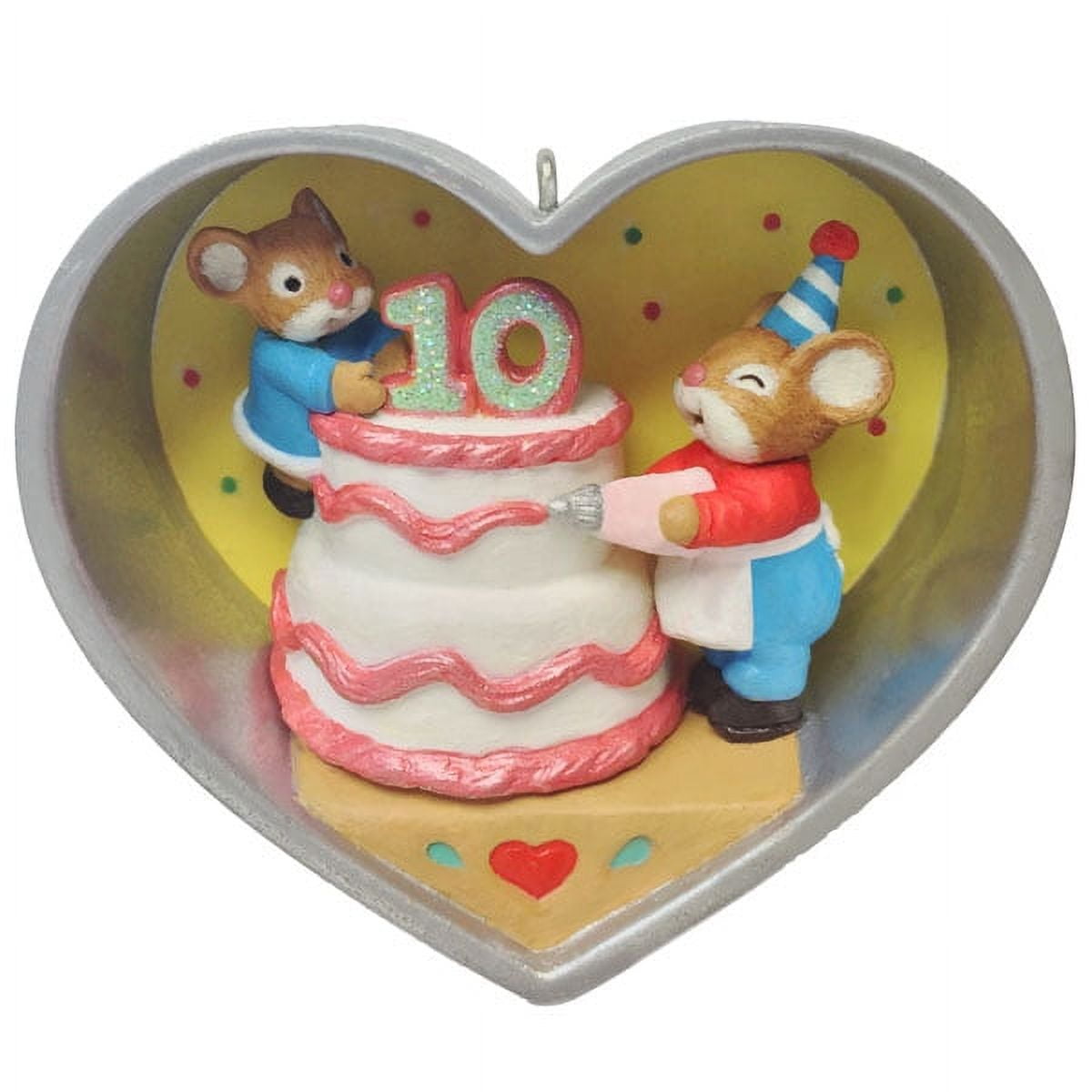 Hallmark Ornament: 2021 Ten Sweet Years - Cookie Cutter Mouse Special Edition | QXE3282