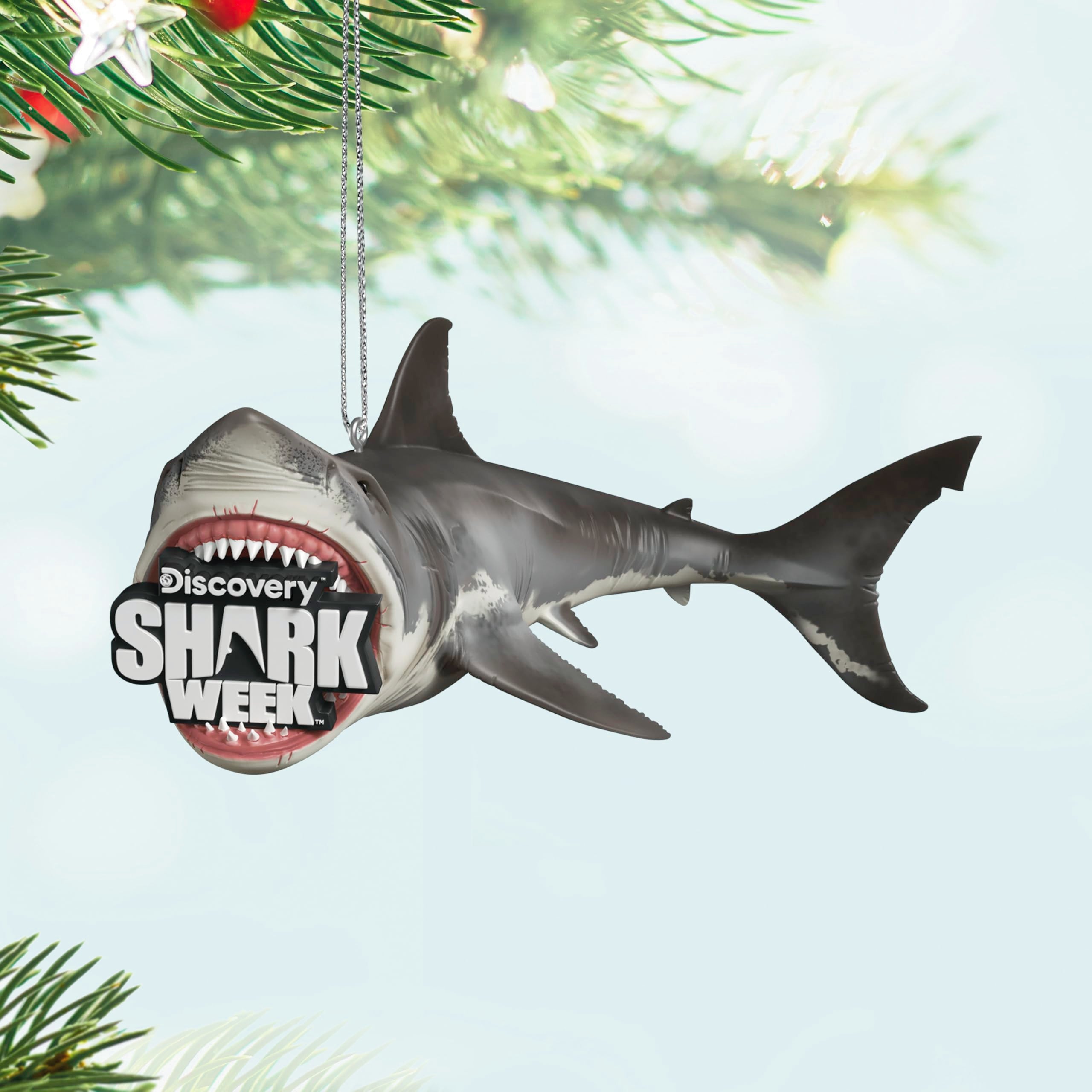 Shark Week Discovery 2025 Hallmark Keepsake Christmas Ornament