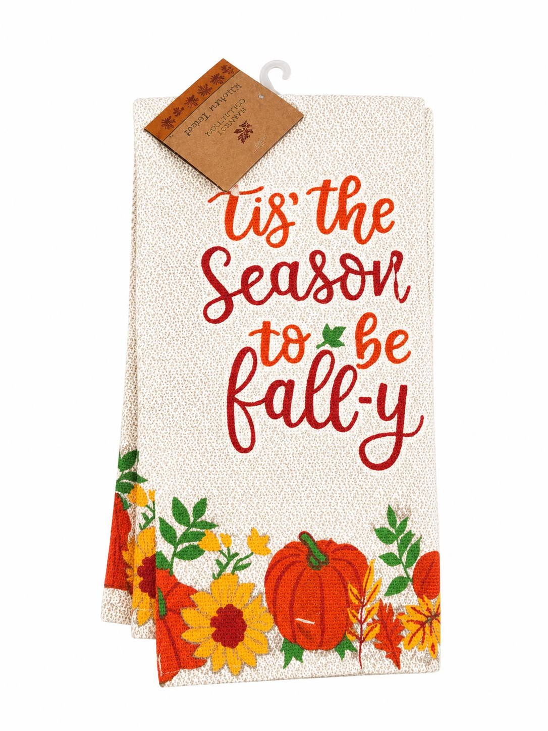Nidico "Tis the Season to Be Fall-y" Autumn Kitchen Towel