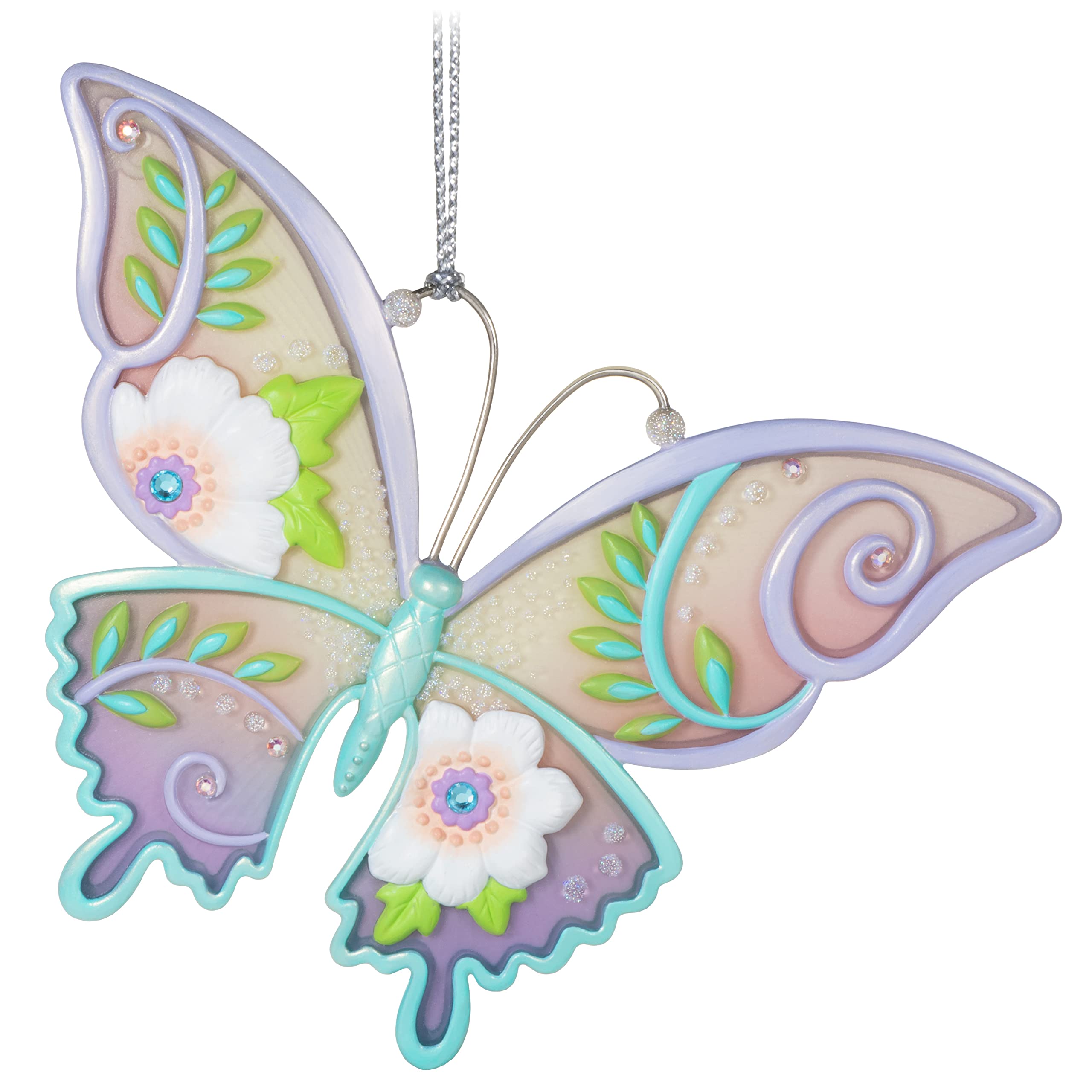 Hallmark Keepsake Christmas Ornament,Plastic, 2022, Brilliant Butterflies