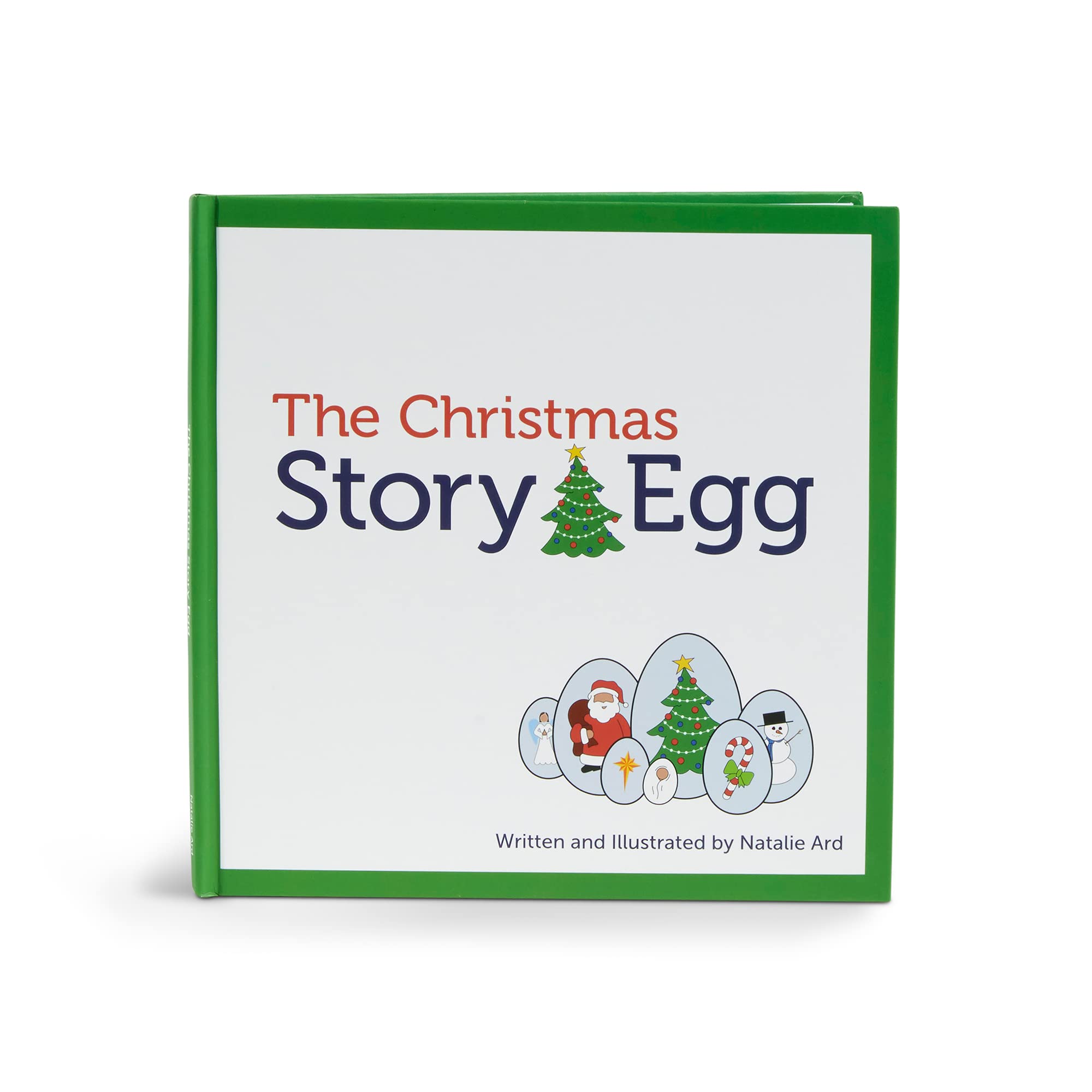 The Christmas Story 8.5 Inch Hardbook and Nested Story Eggs 9 Piece Set