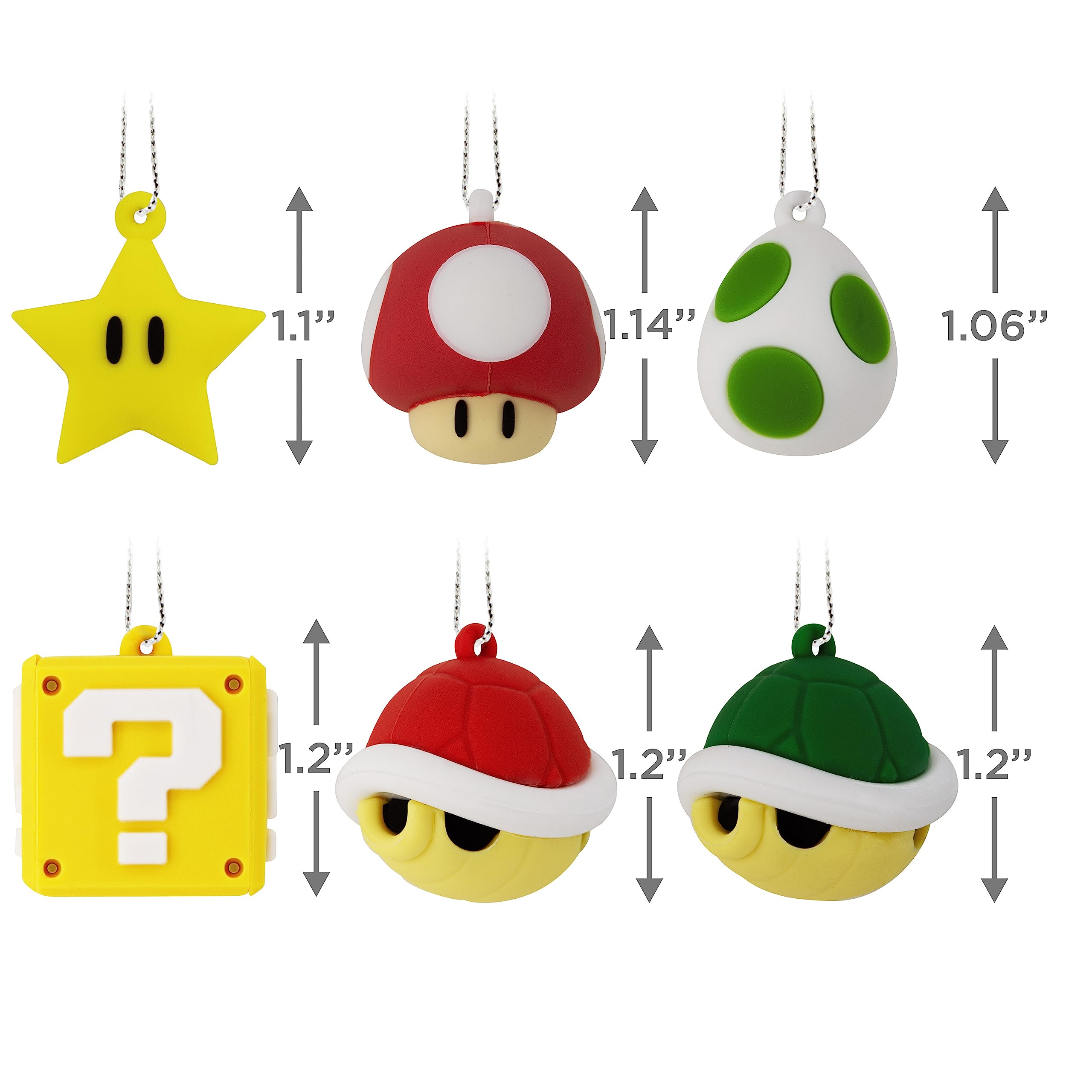 ORNAMENT PVC MINI SET MARIO