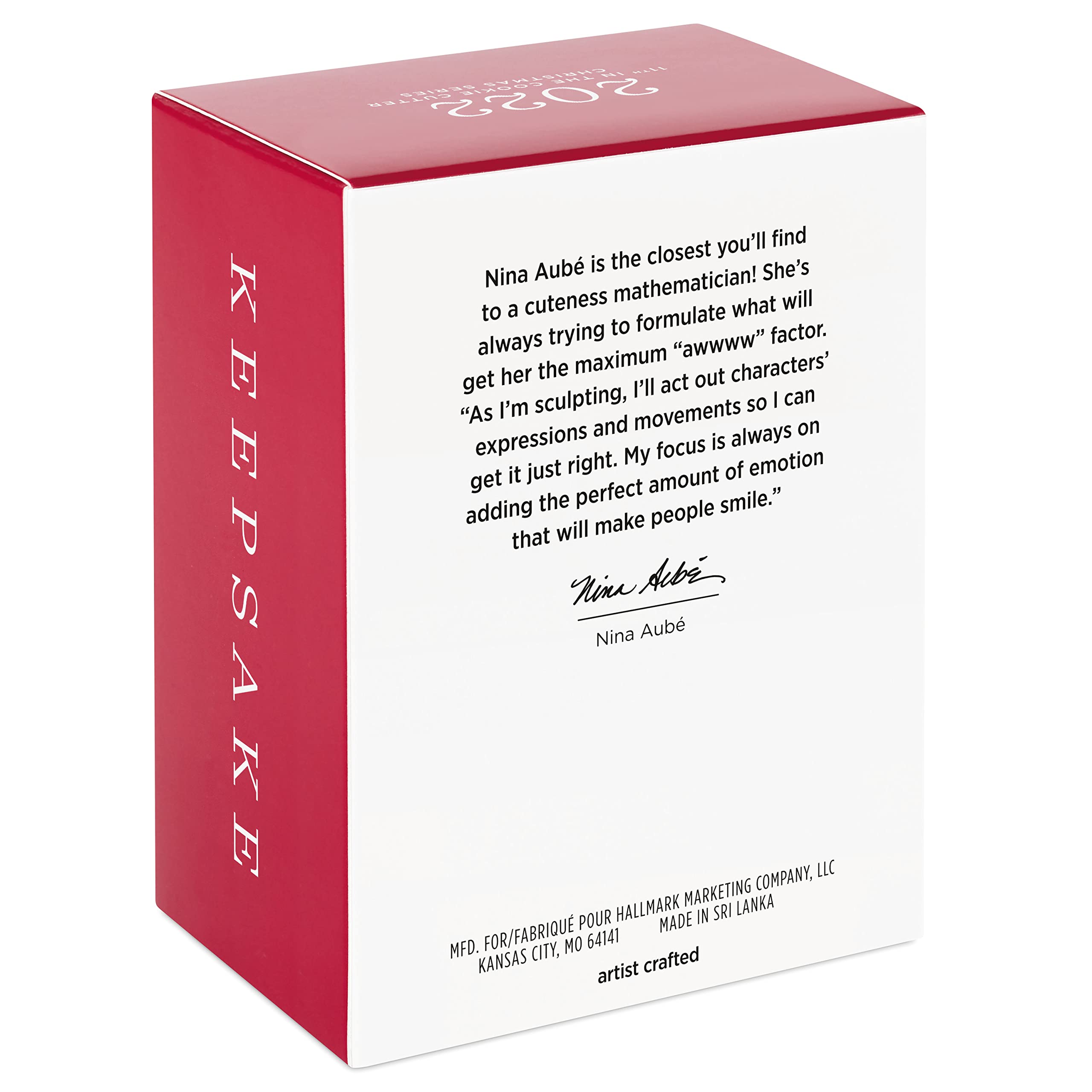 Hallmark Keepsake Christmas Ornament 2022, Present Cookie Cutter