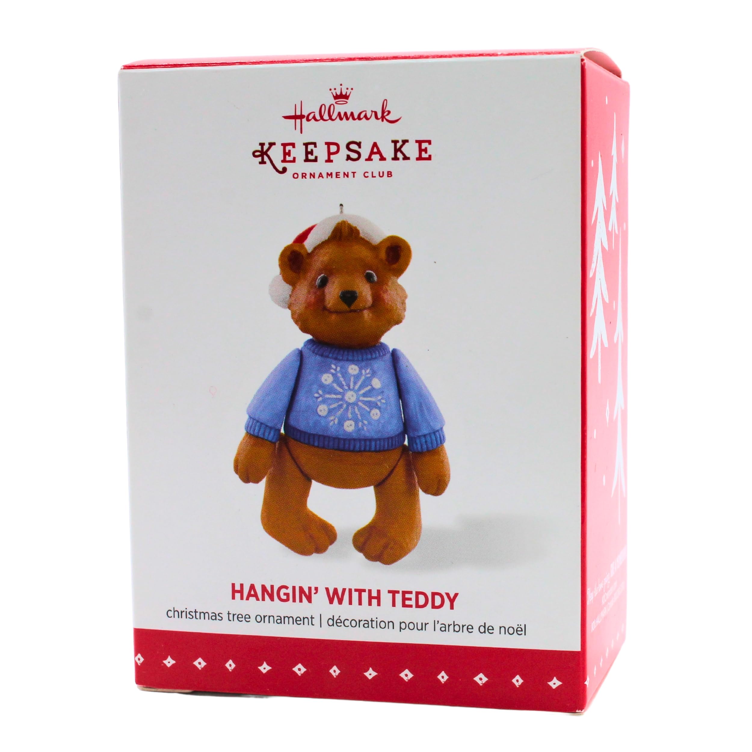 Hallmark Keepsake Ornament Club Exclusive Hangin with Teddy 2015
