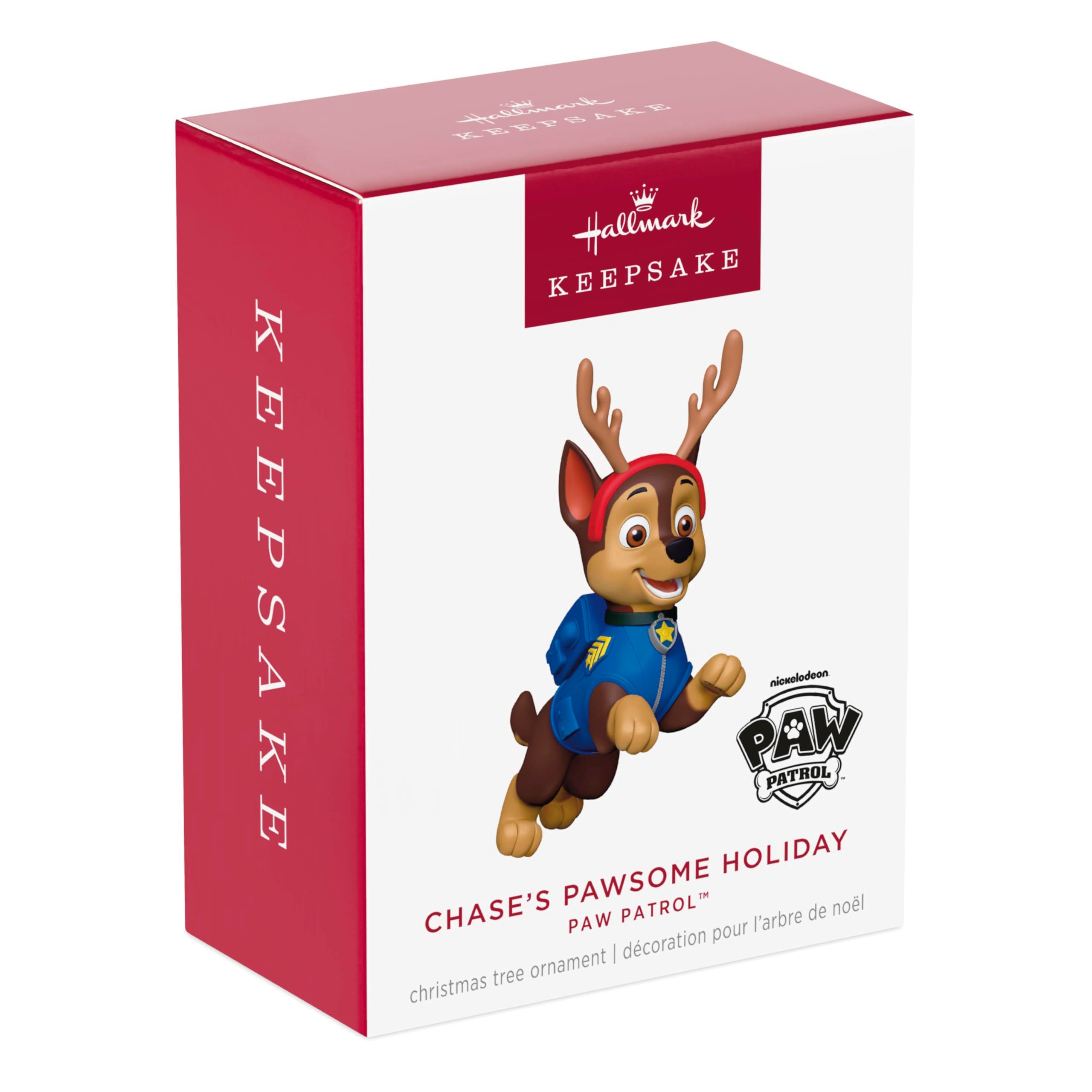 Chase's Pawsome Holiday, Paw Patrol, 2025 Hallmark Keepsake Christmas Ornament