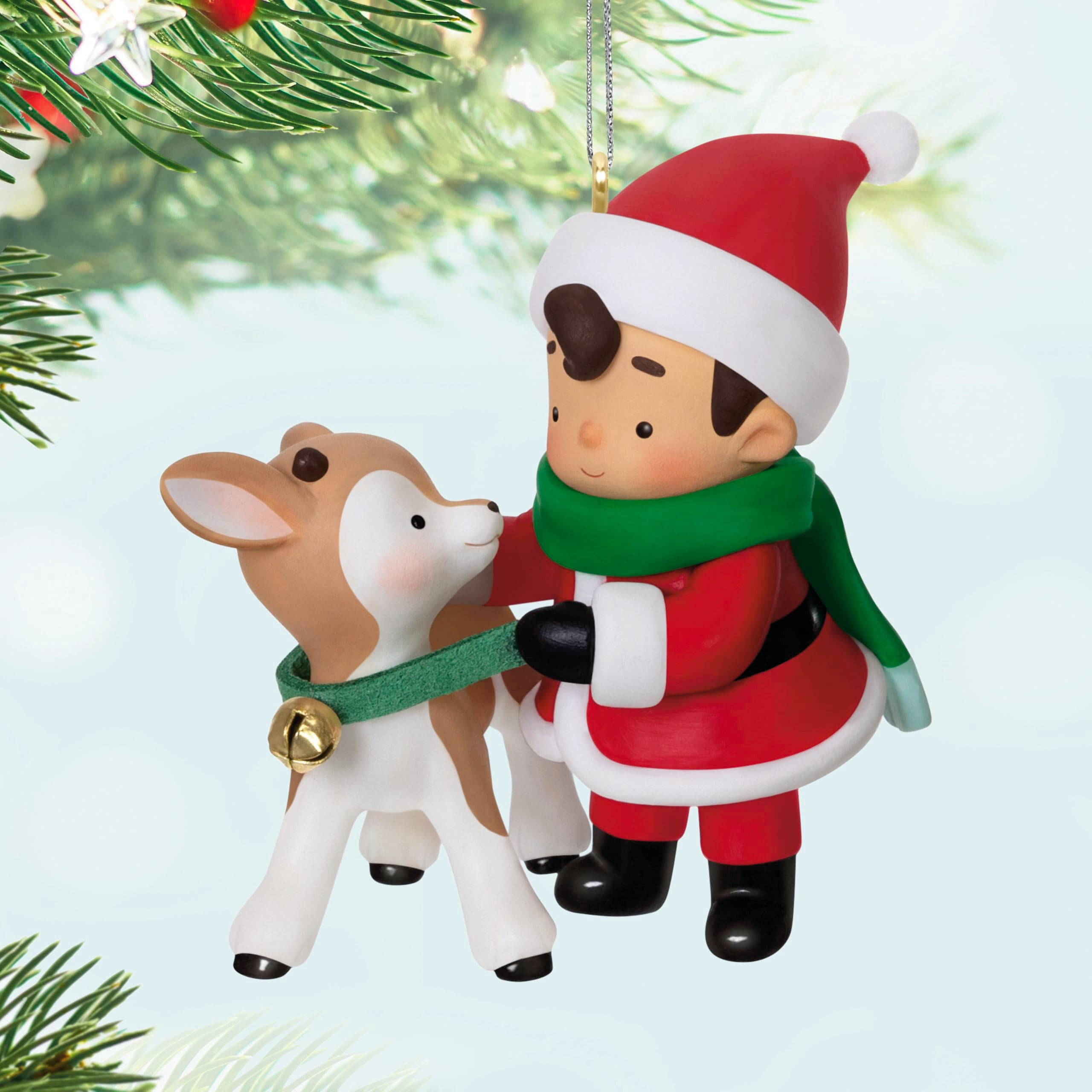 Young Santa 2025 Hallmark Keepsake Christmas Ornament