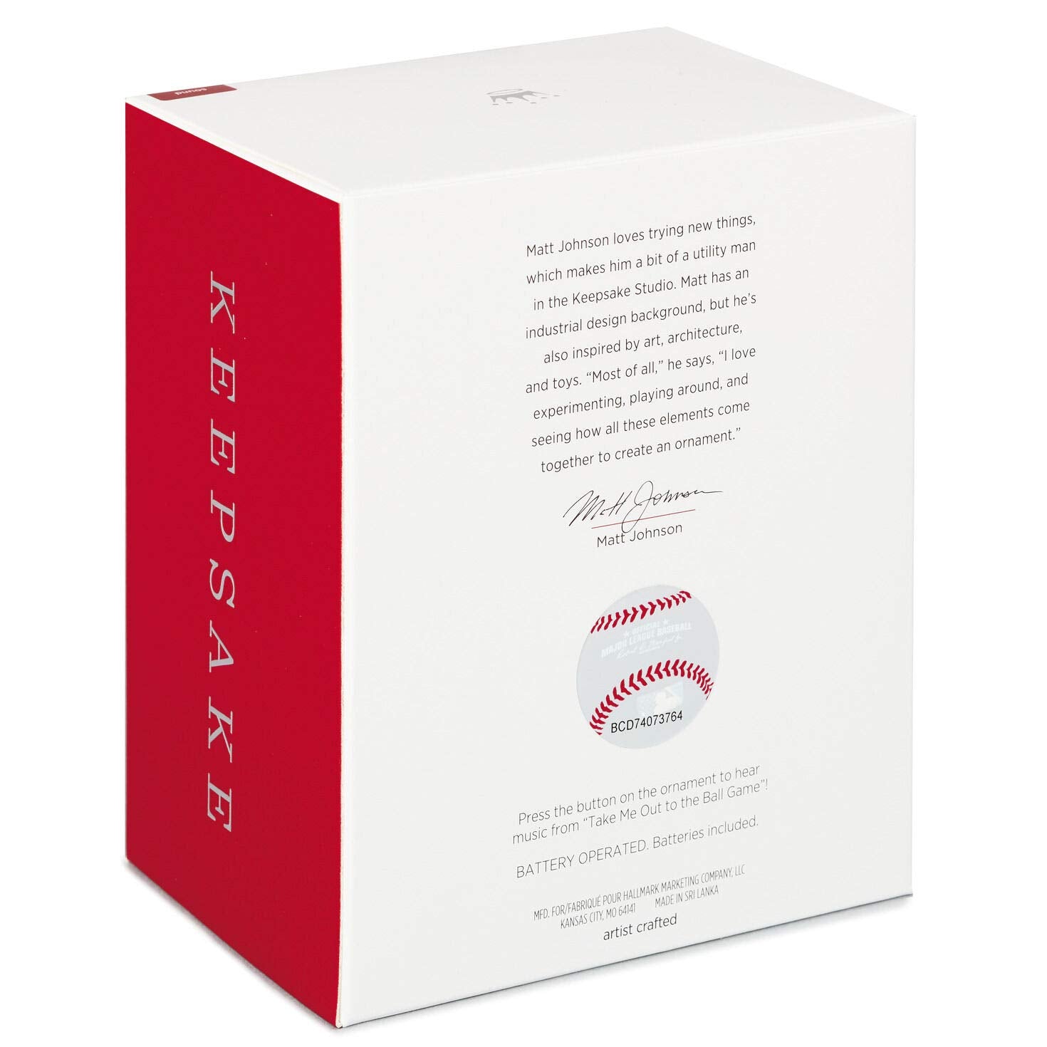 Hallmark Keepsake Christmas Ornament