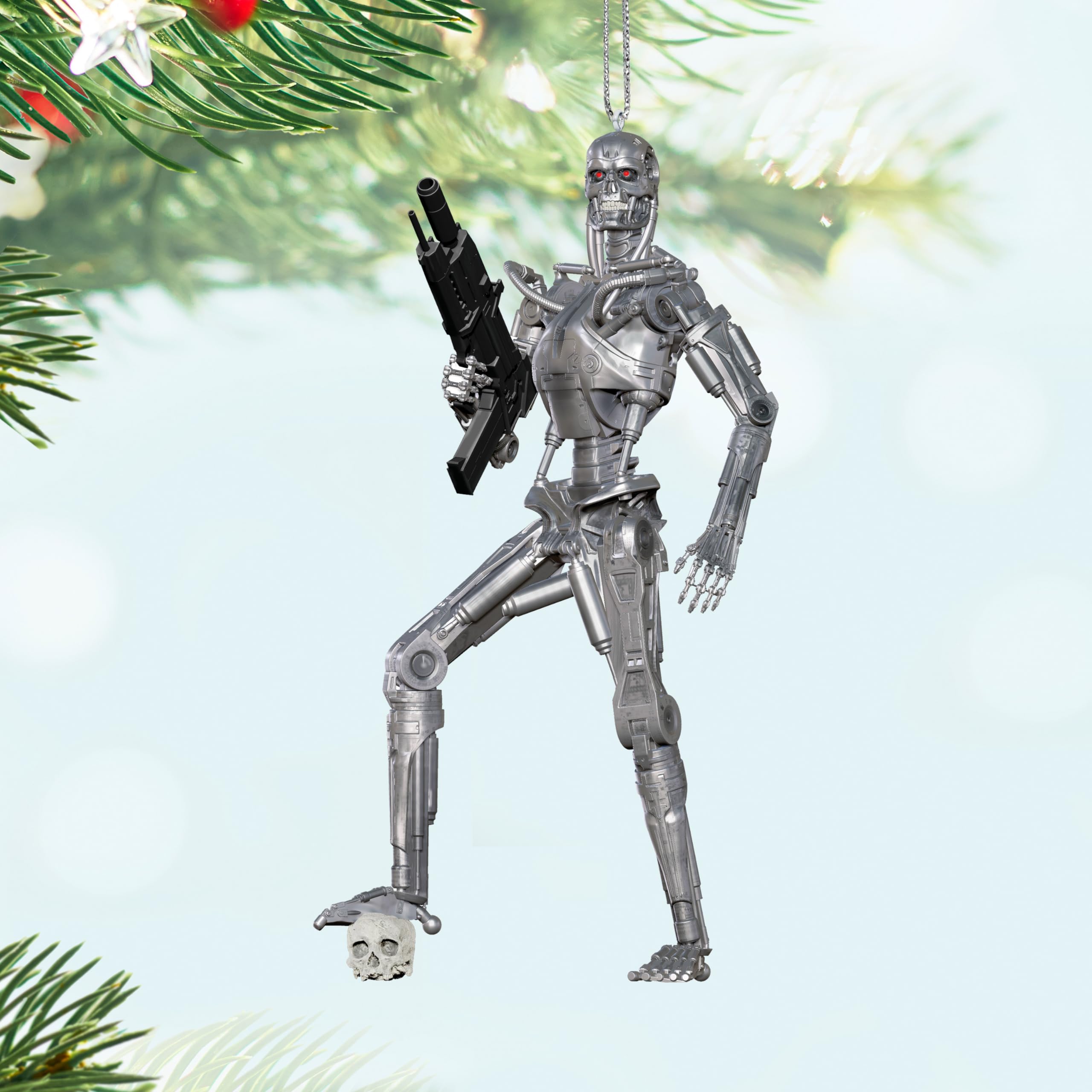 Hallmark Keepsake Christmas Ornament 2024, Terminator 2: Judgment Day T-800 Endoskeleton, Movie Gifts